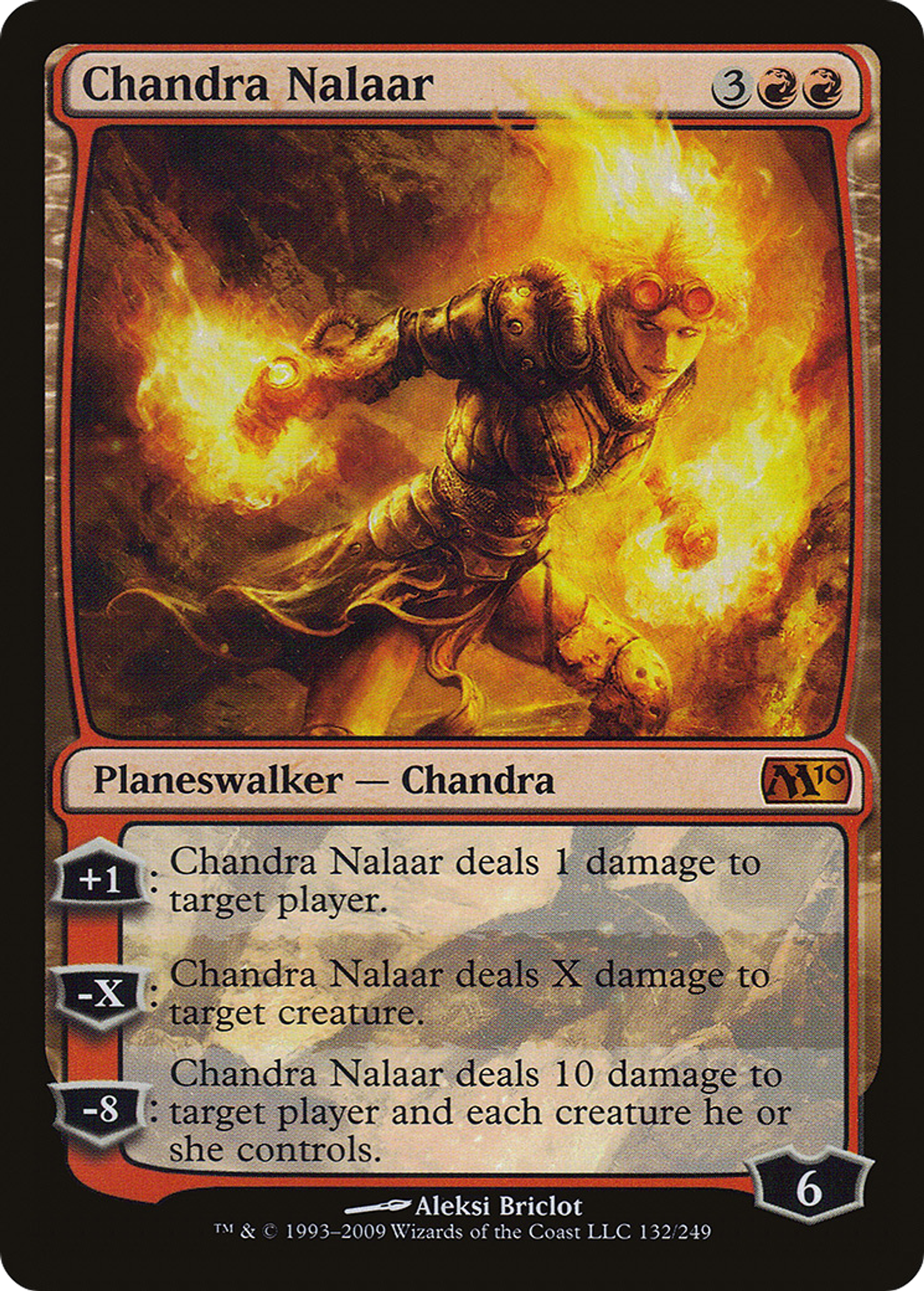 Chandra Nalaar — Magic 2010 — Magic: The Gathering