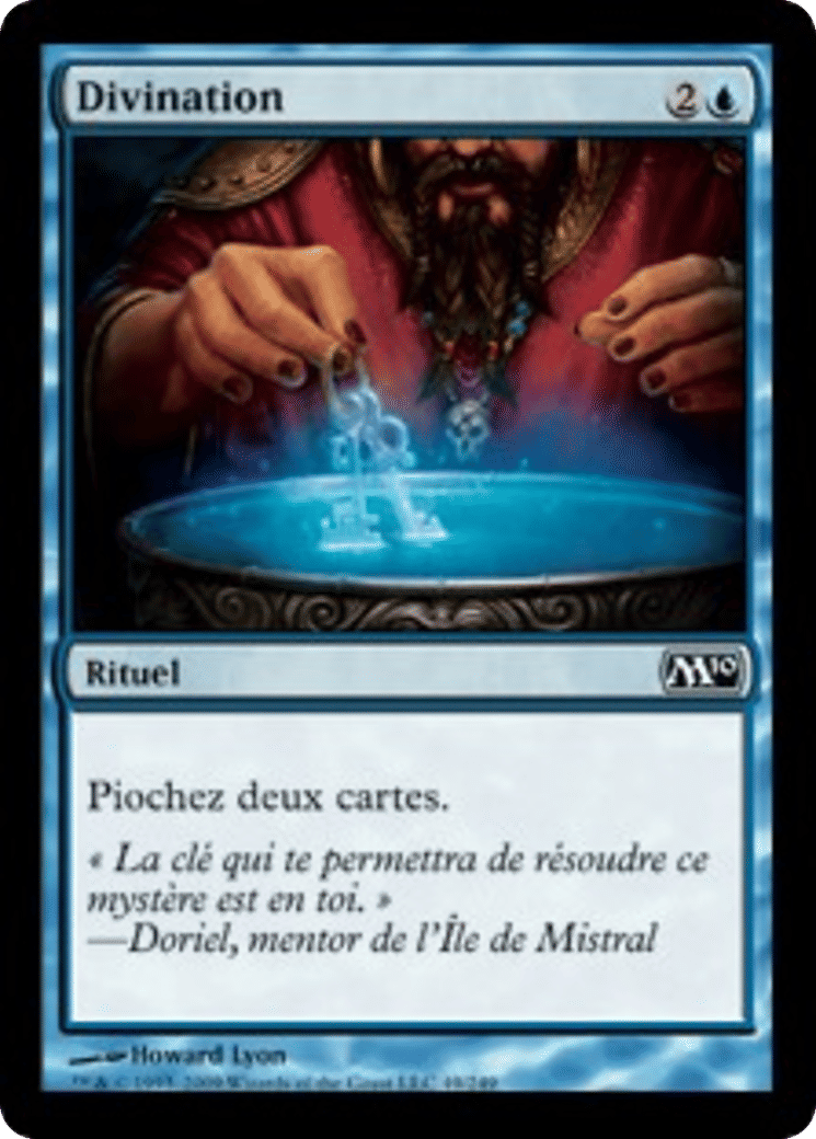 Divination — Magic 2010 — Magic: The Gathering