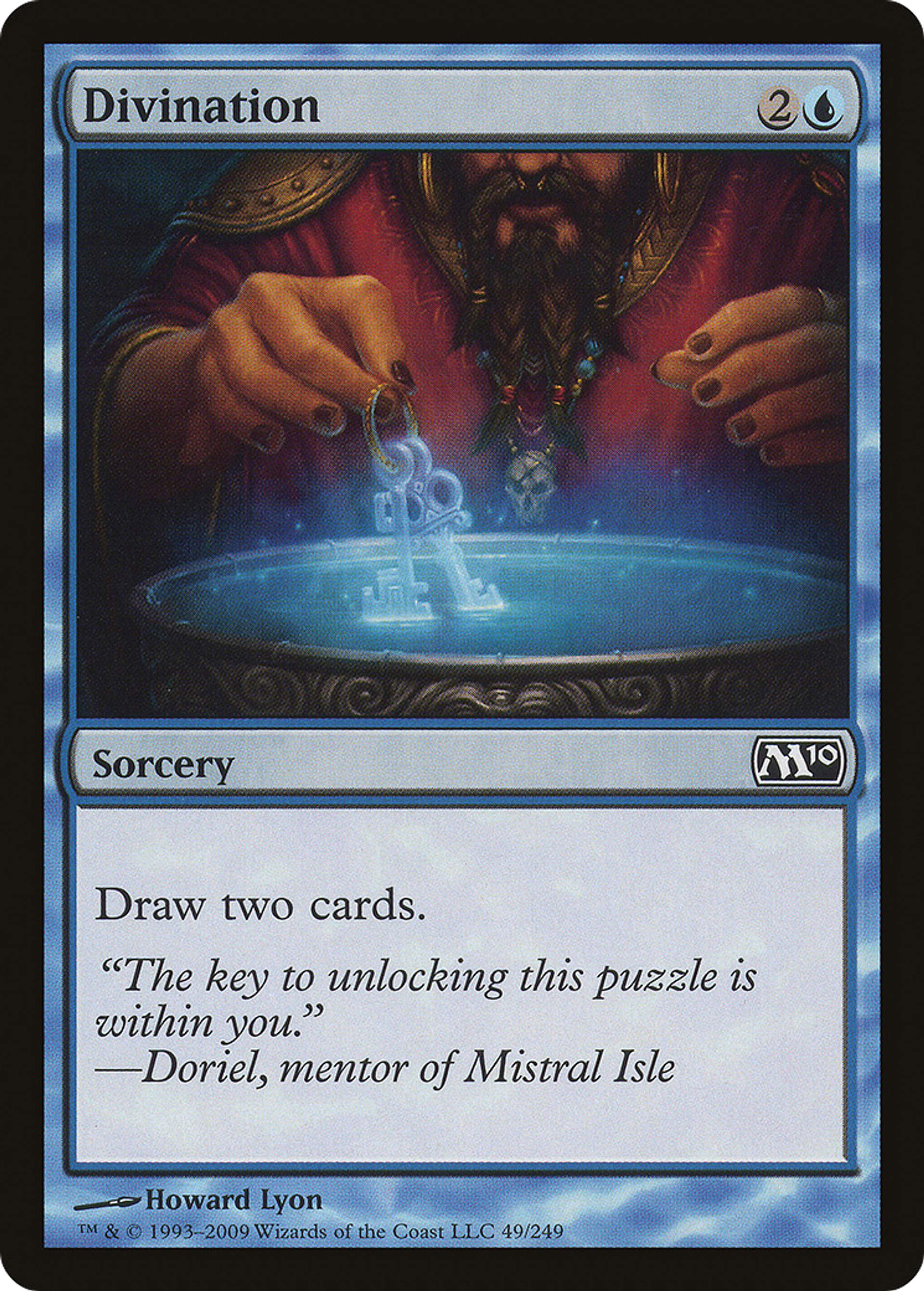 Divination — Magic 2010 — Magic: The Gathering