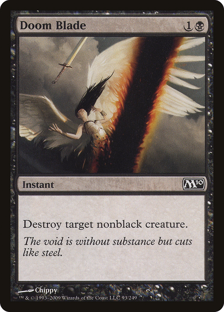 Doom Blade — Magic 2010 — Magic: The Gathering