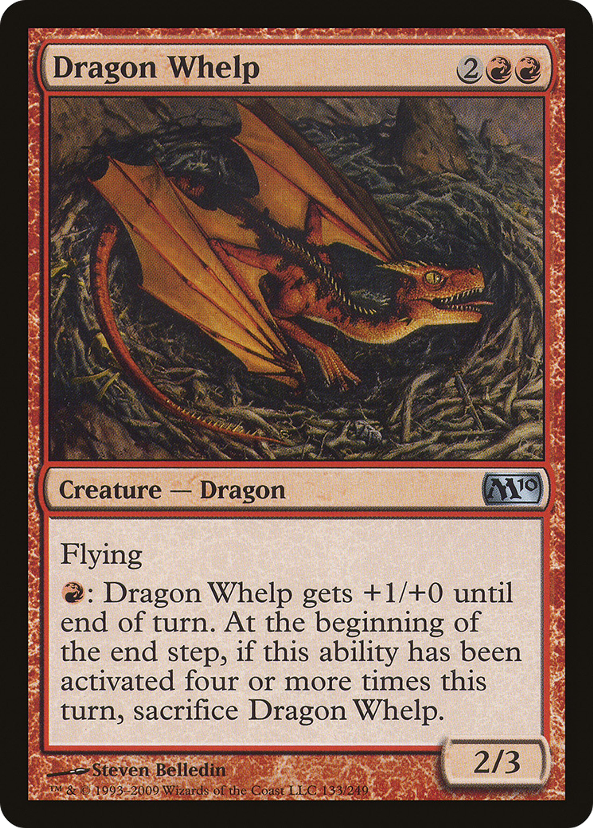 Dragon Whelp — Magic 2010 — Magic: The Gathering