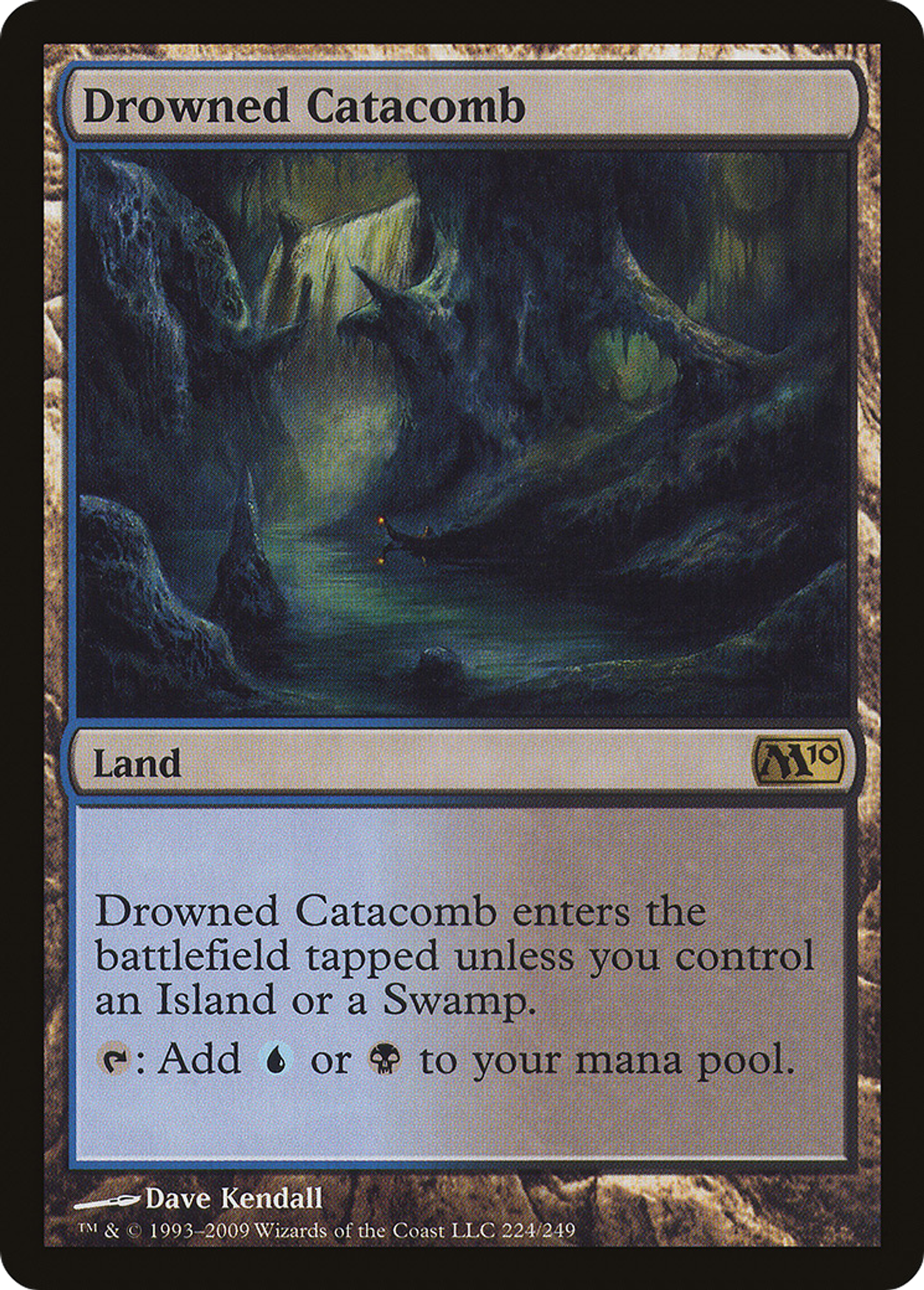 Drowned Catacomb — Magic 2010 — Magic: The Gathering