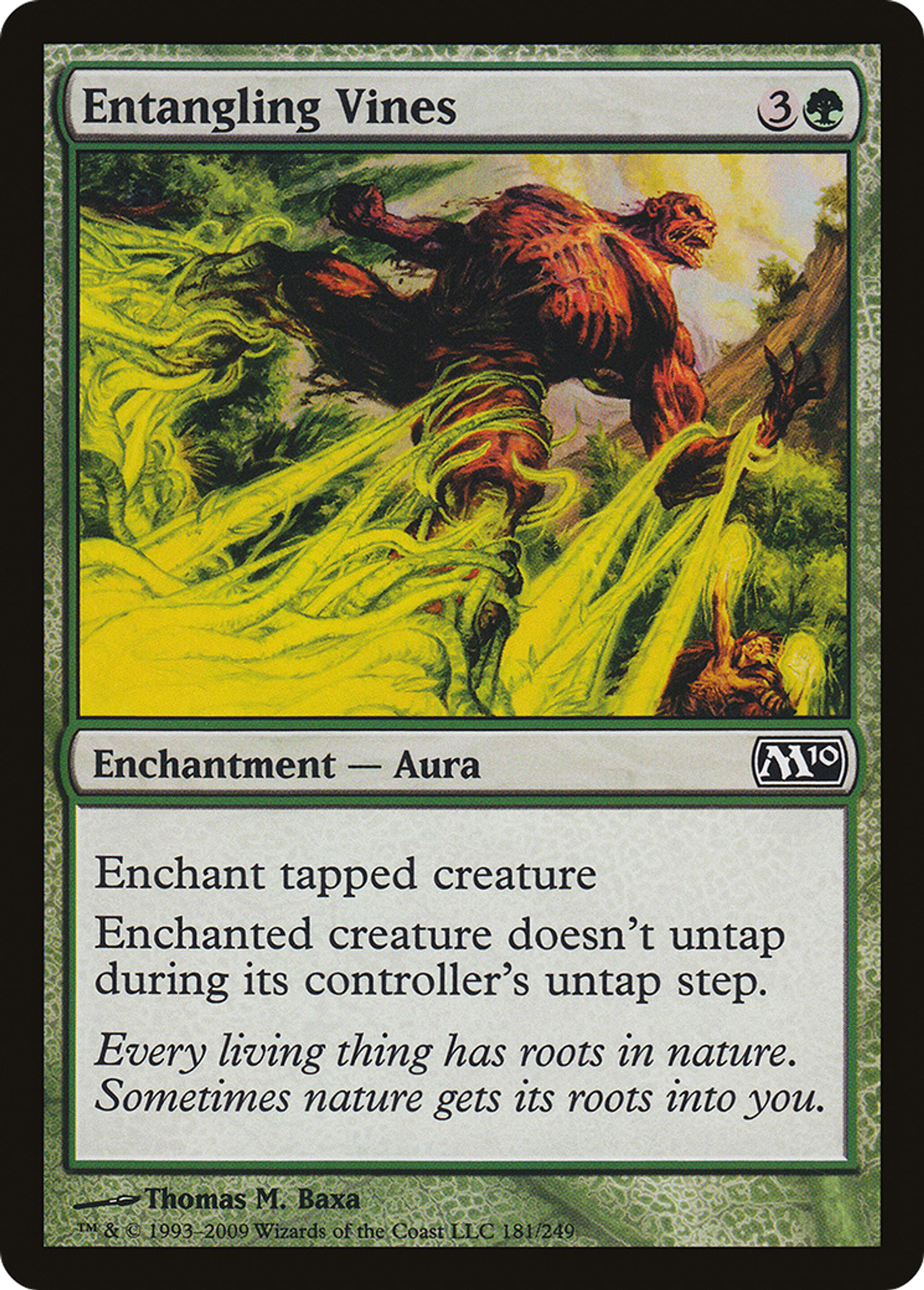 Entangling Vines — Magic 2010 — Magic: The Gathering