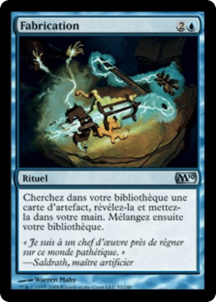 Fabrication — Magic 2010 — Magic: The Gathering