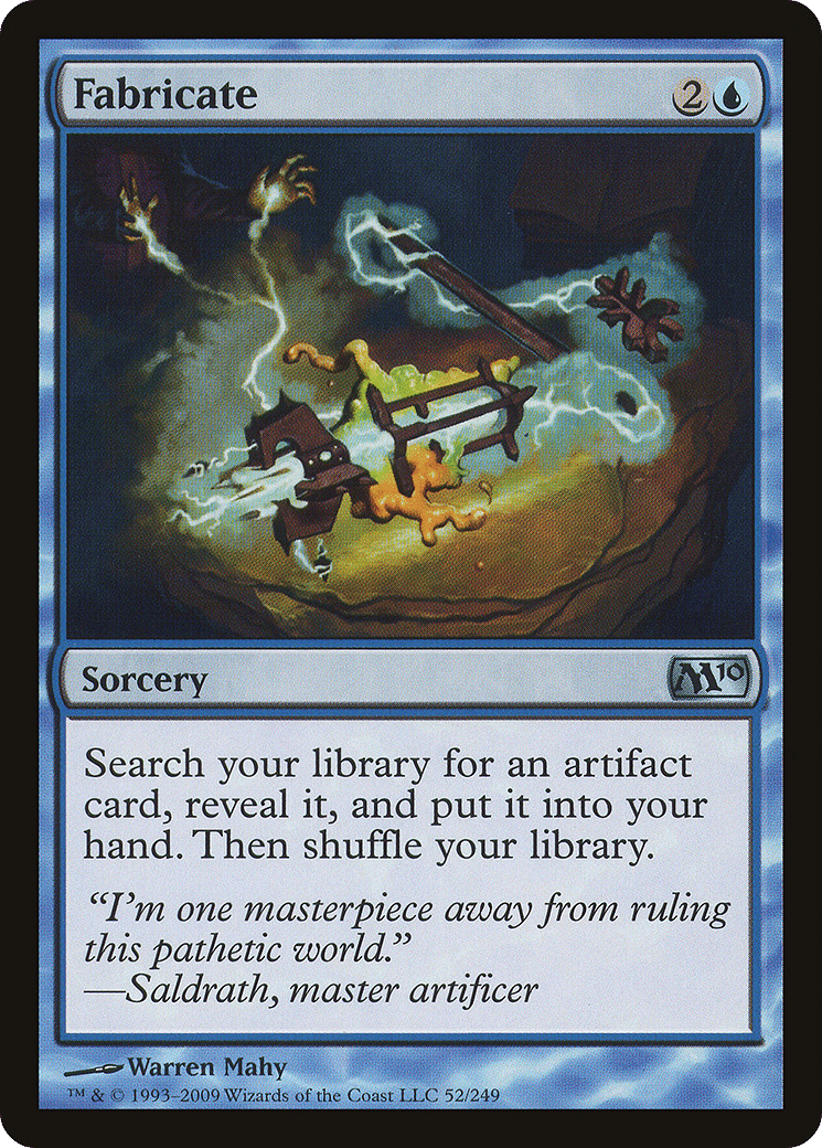 Fabricate — Magic 2010 — Magic: The Gathering