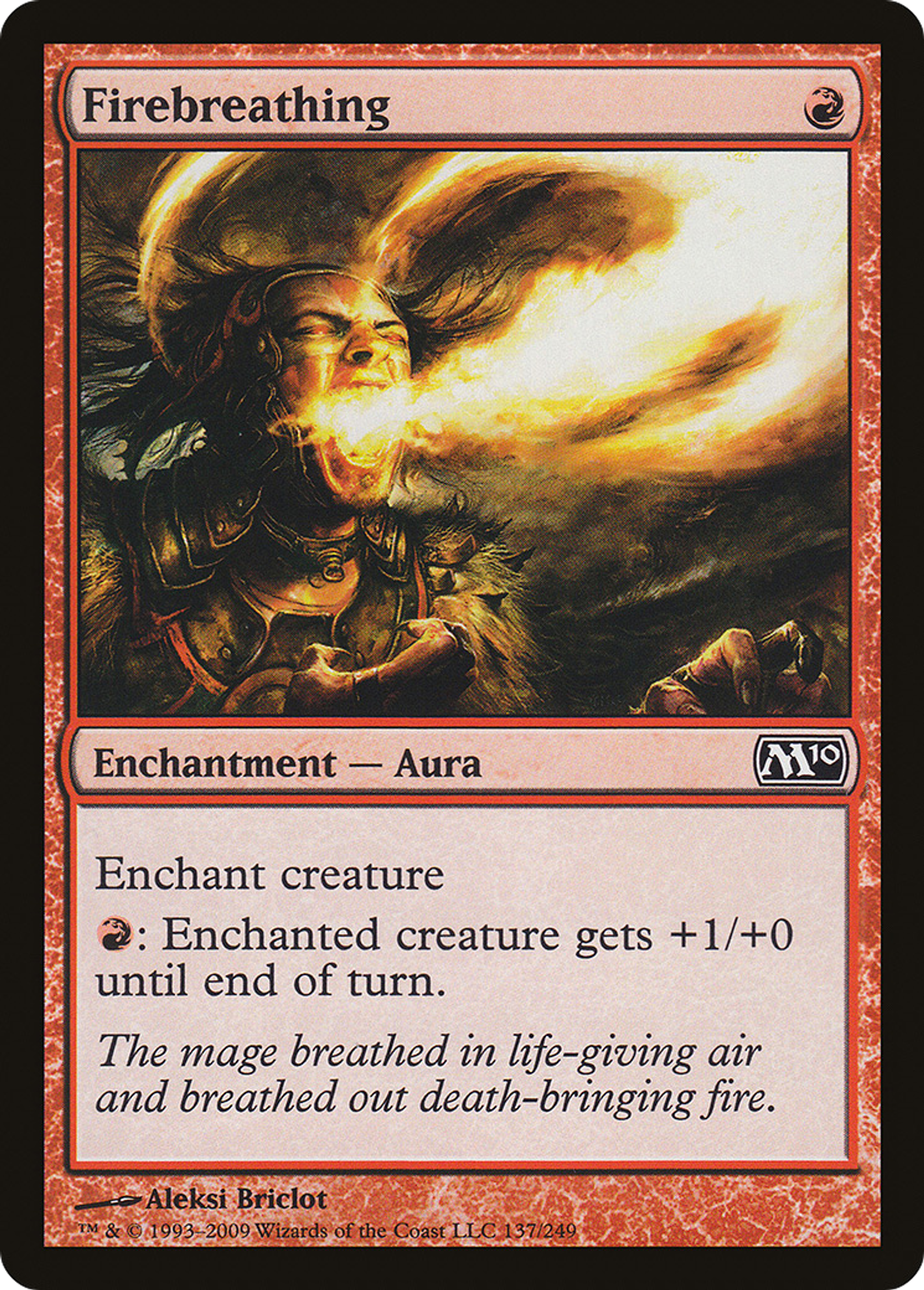 Firebreathing — Magic 2010 — Magic: The Gathering