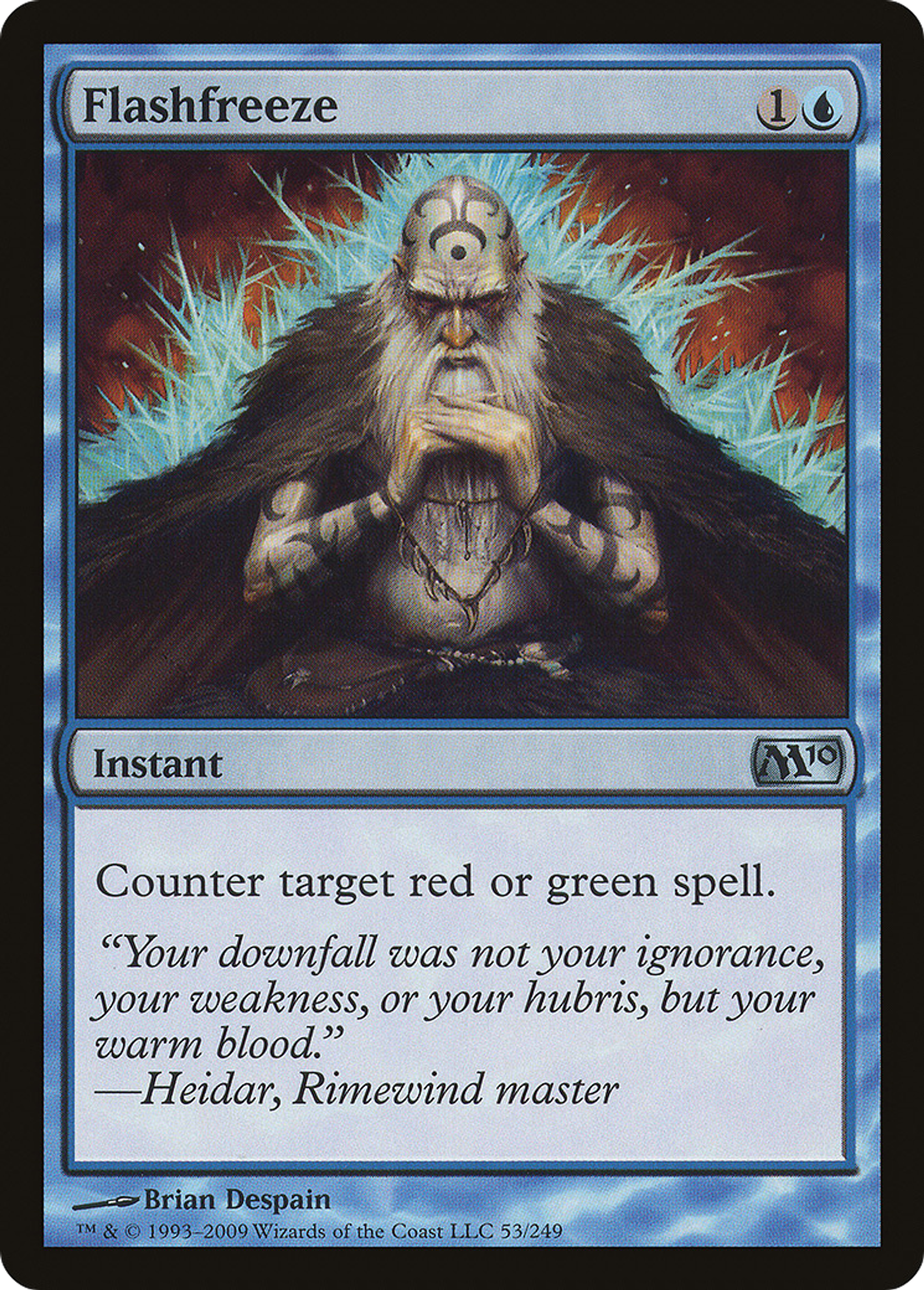 Flashfreeze — Magic 2010 — Magic: The Gathering