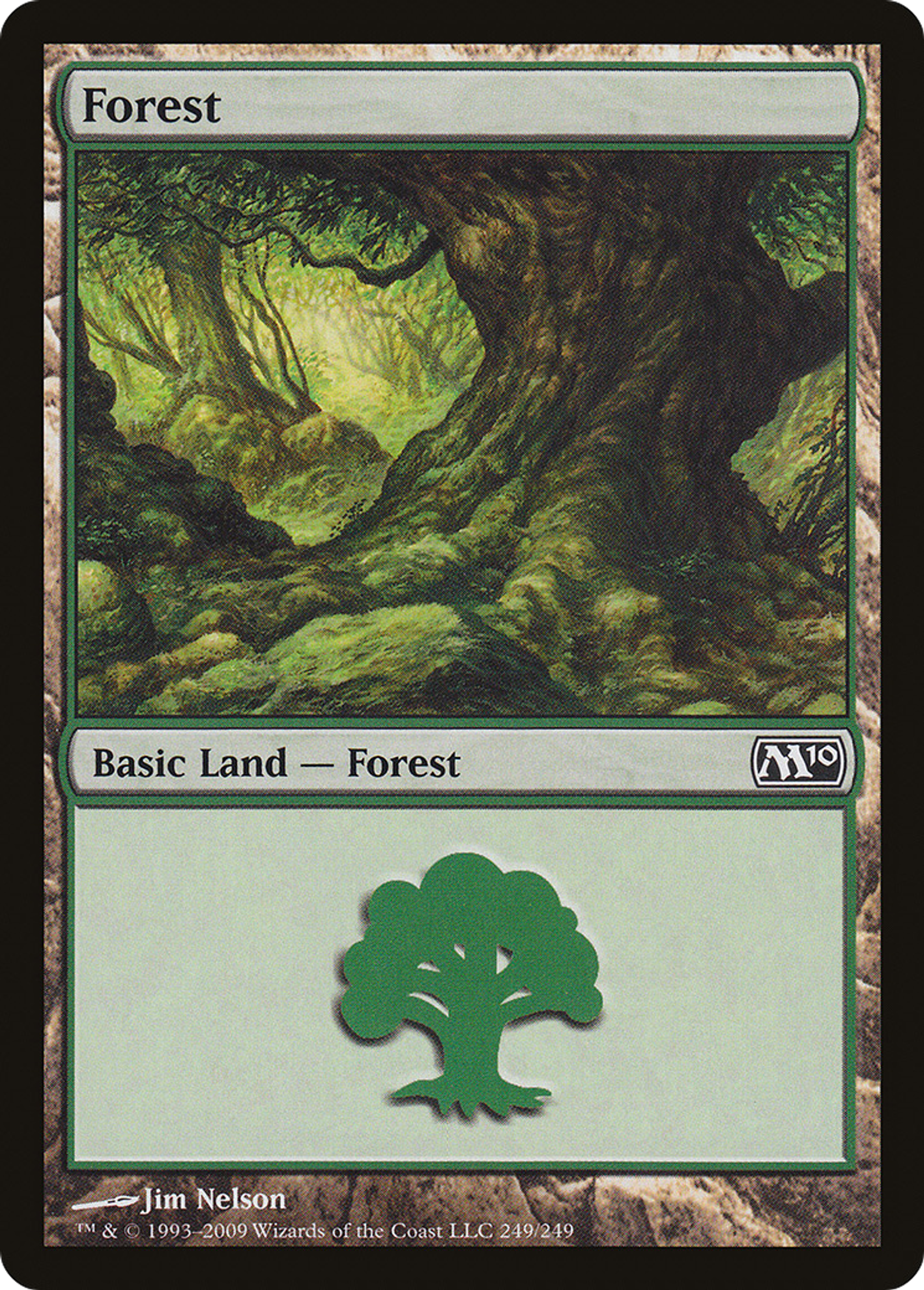 Forest — Magic 2010 — Magic: The Gathering