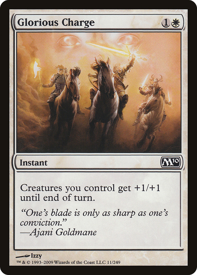 Glorious Charge — Magic 2010 — Magic: The Gathering