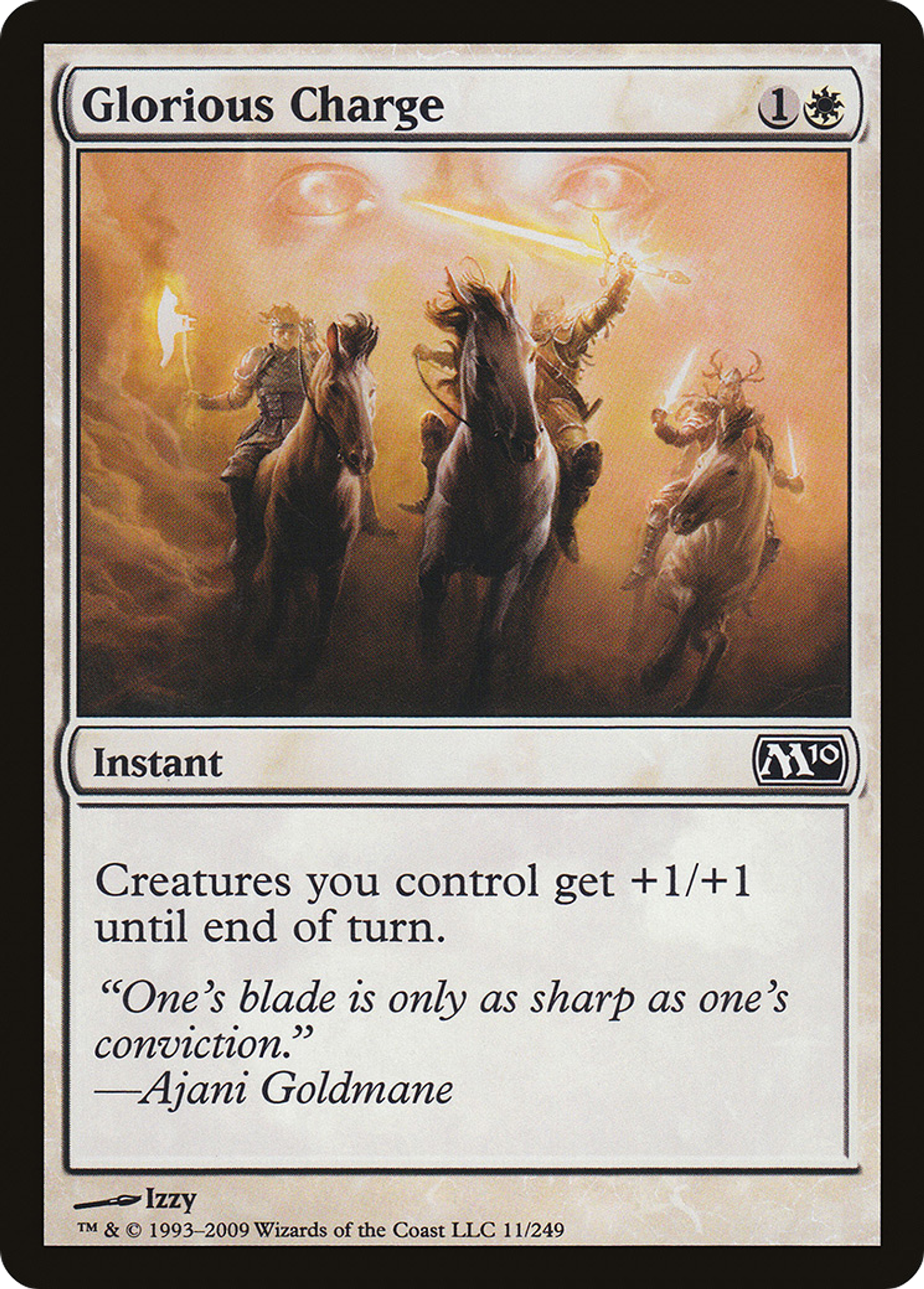 Glorious Charge — Magic 2010 — Magic: The Gathering
