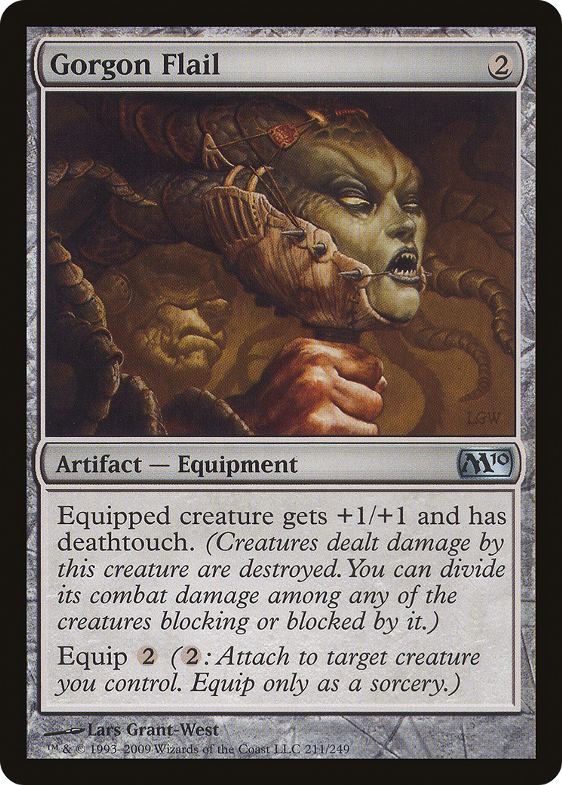 Gorgon Flail — Magic 2010 — Magic: The Gathering