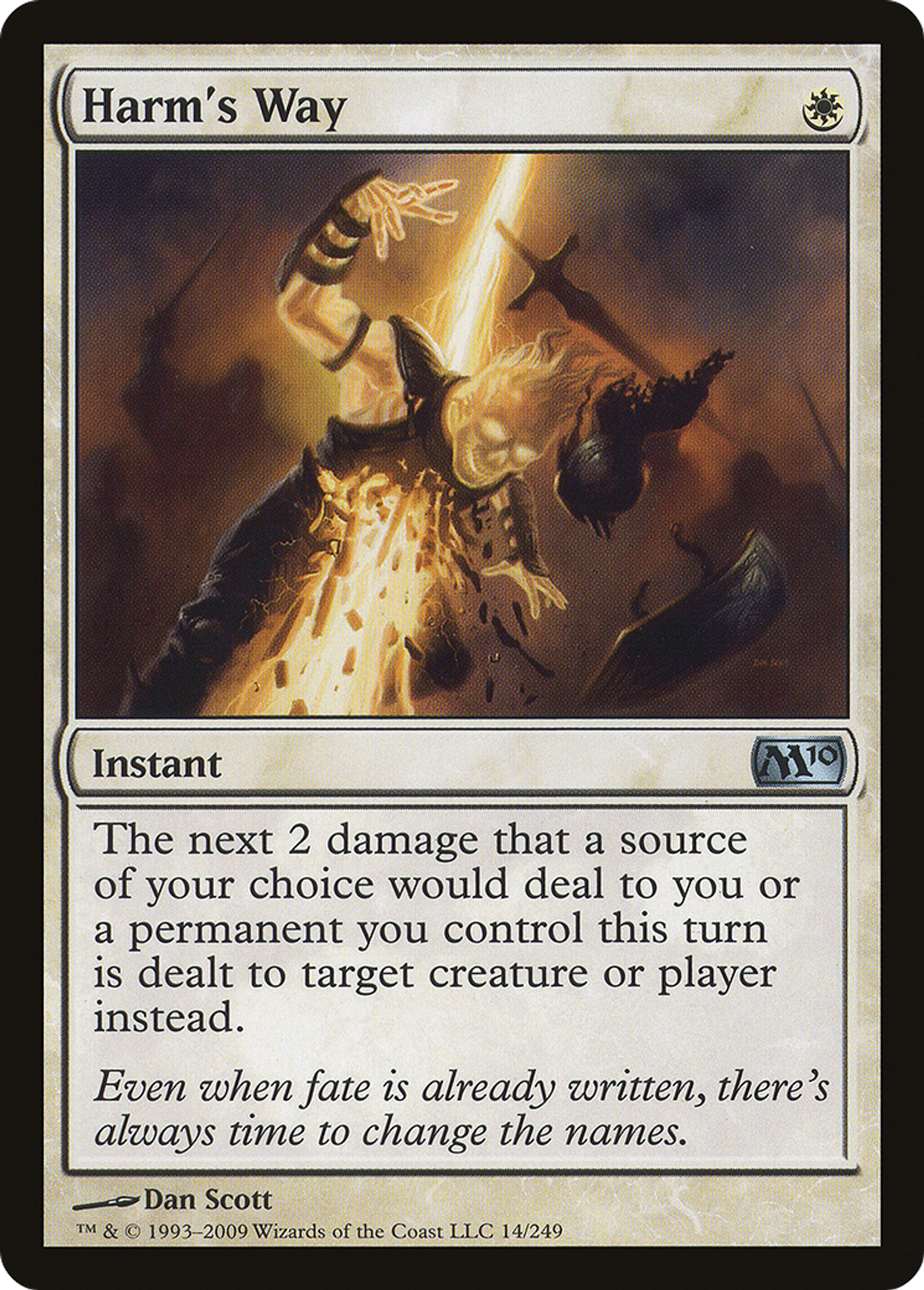 Harm's Way — Magic 2010 — Magic: The Gathering