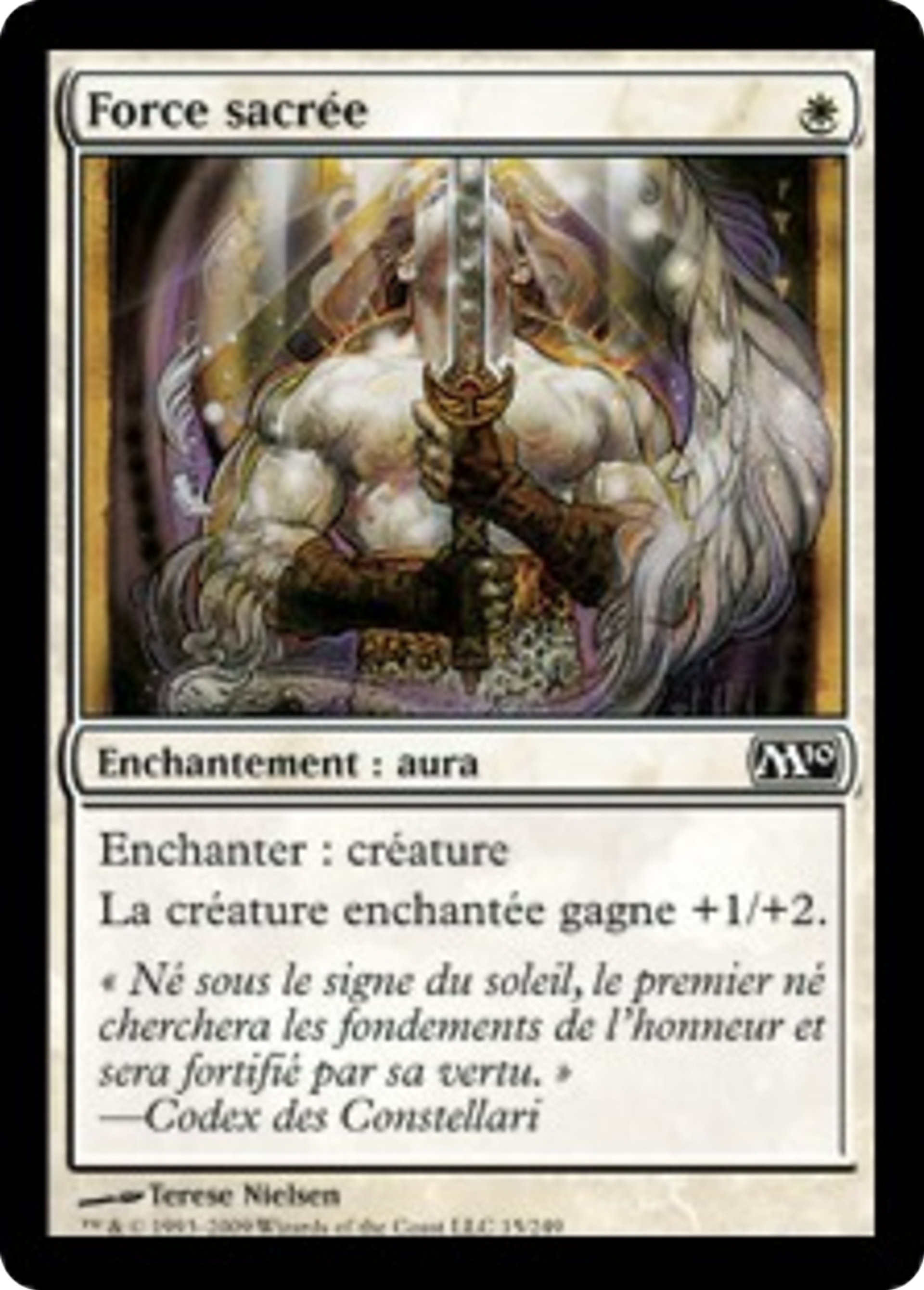 Force sacrée — Magic 2010 — Magic: The Gathering