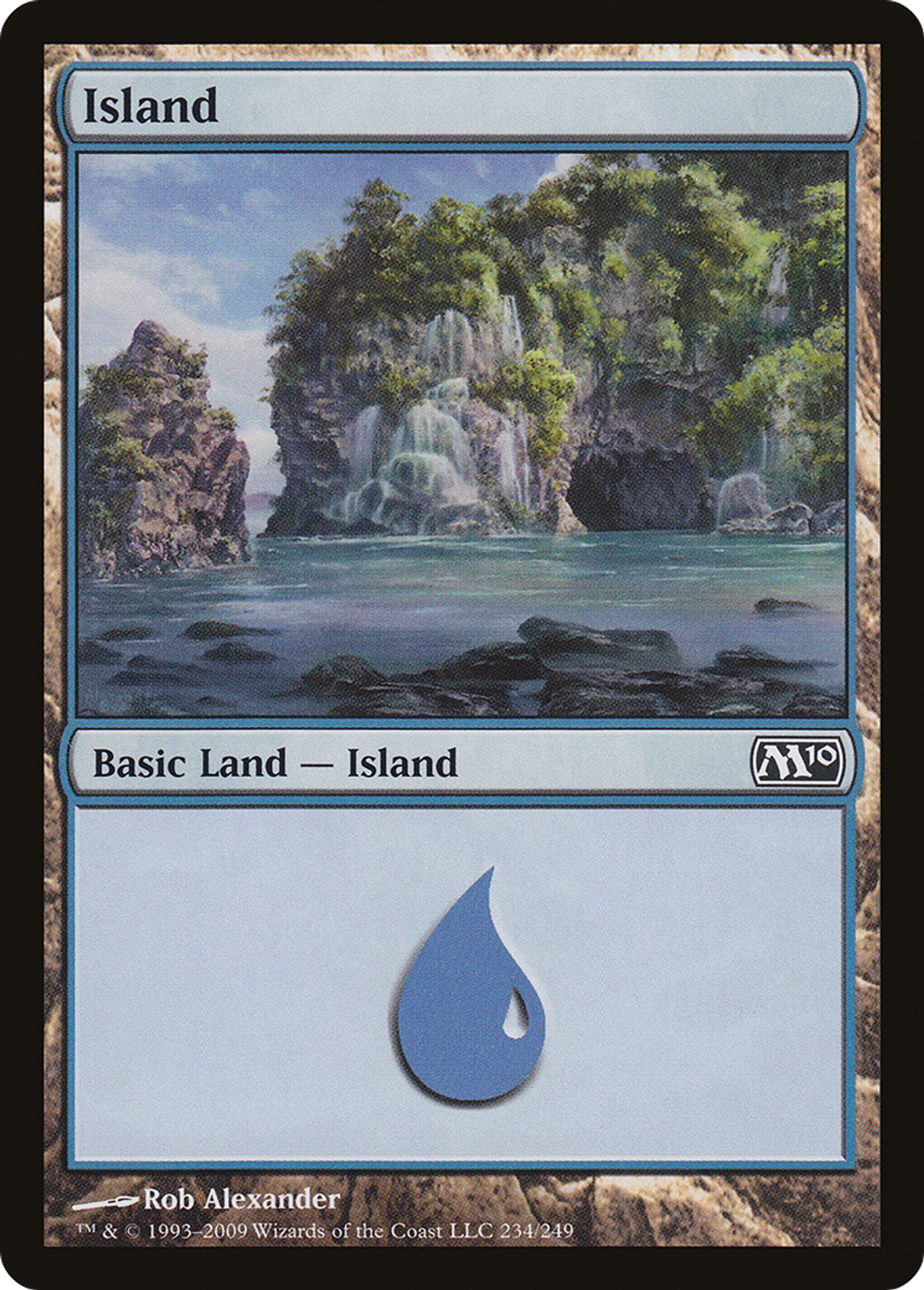 Island — Magic 2010 — Magic: The Gathering