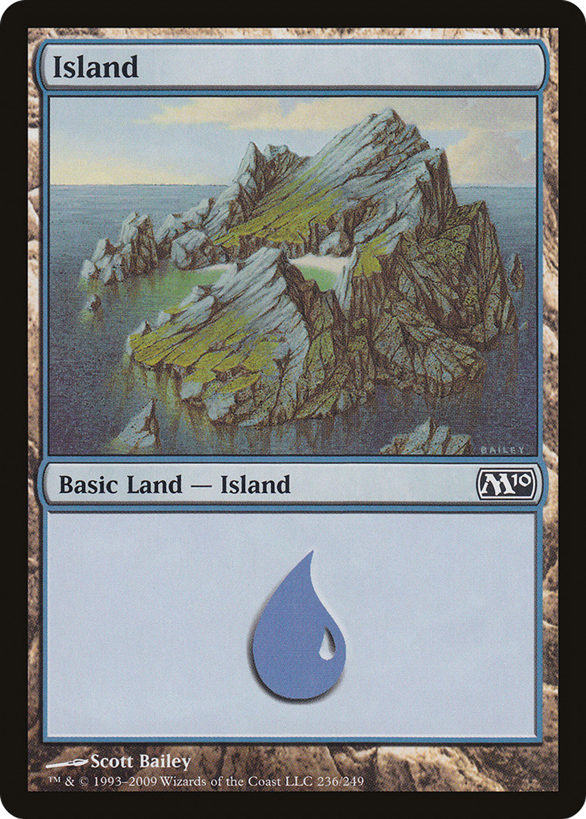 Island — Magic 2010 — Magic: The Gathering
