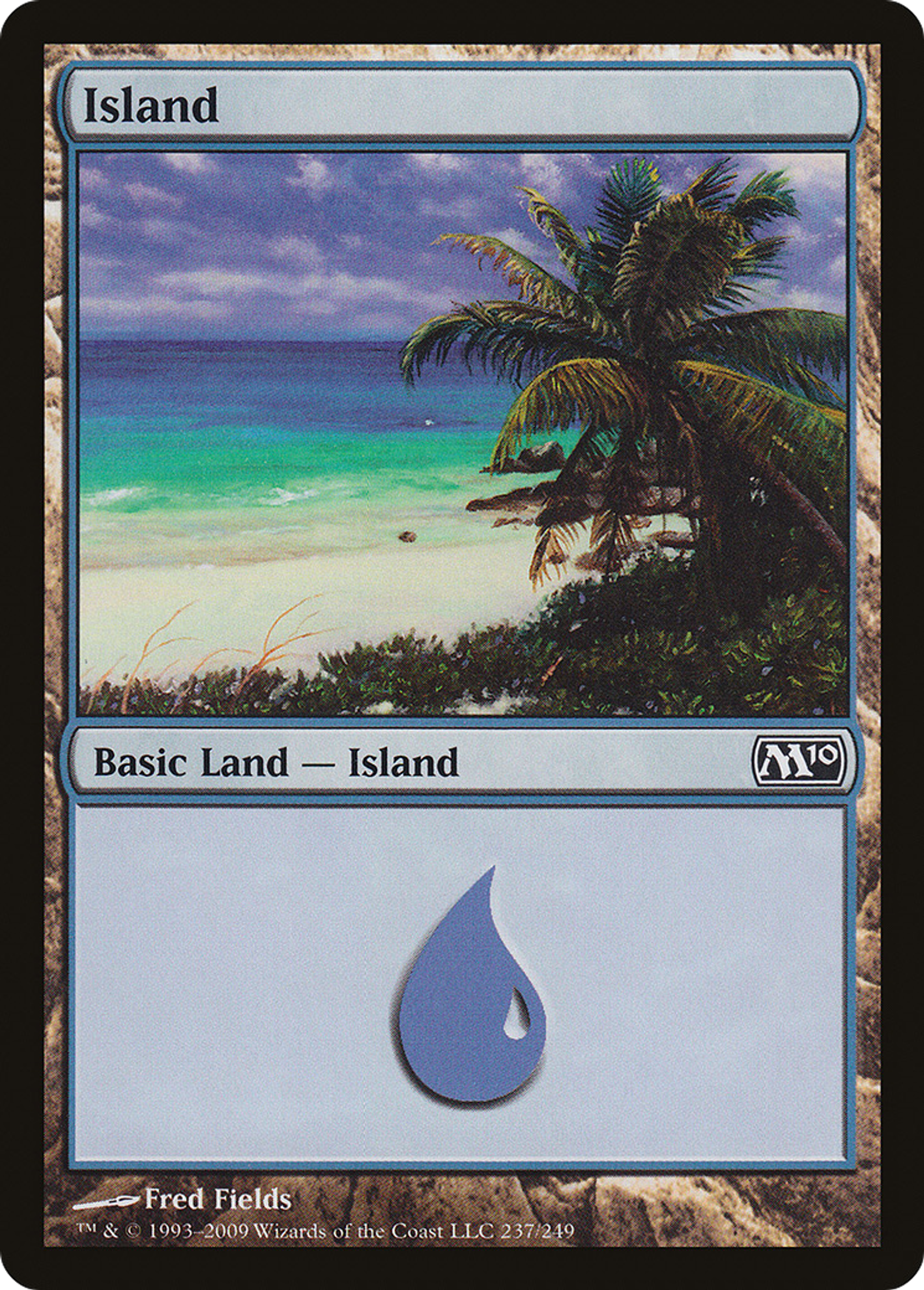 Island — Magic 2010 — Magic: The Gathering