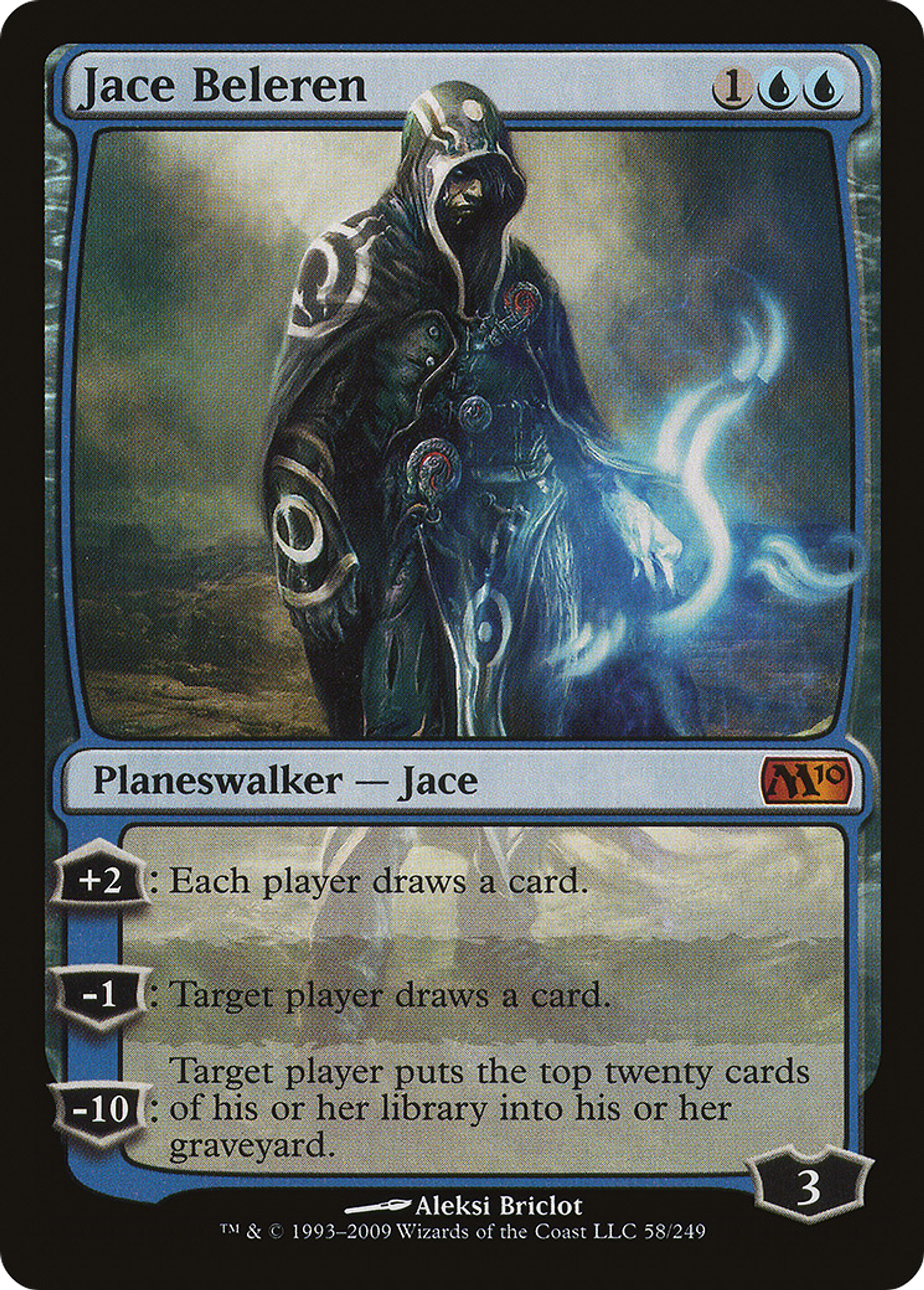 Jace Beleren — Magic 2010 — Magic: The Gathering