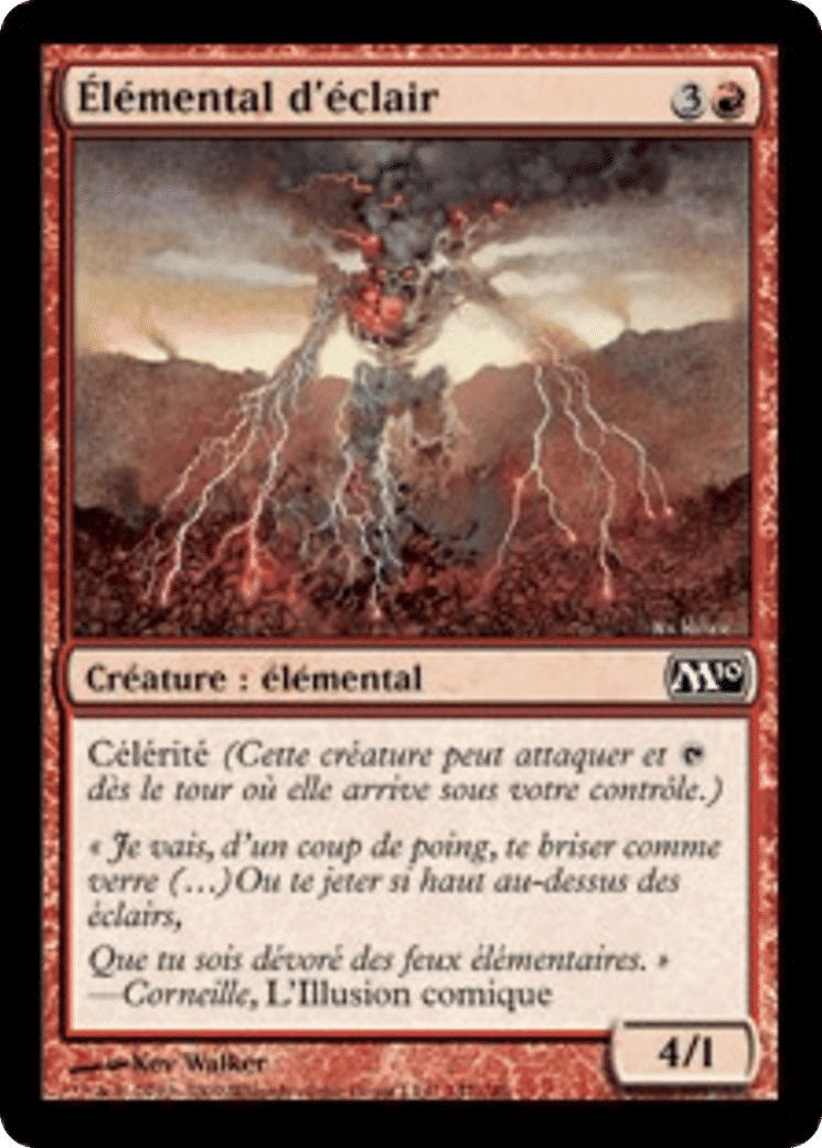Élémental d'éclair — Magic 2010 — Magic: The Gathering