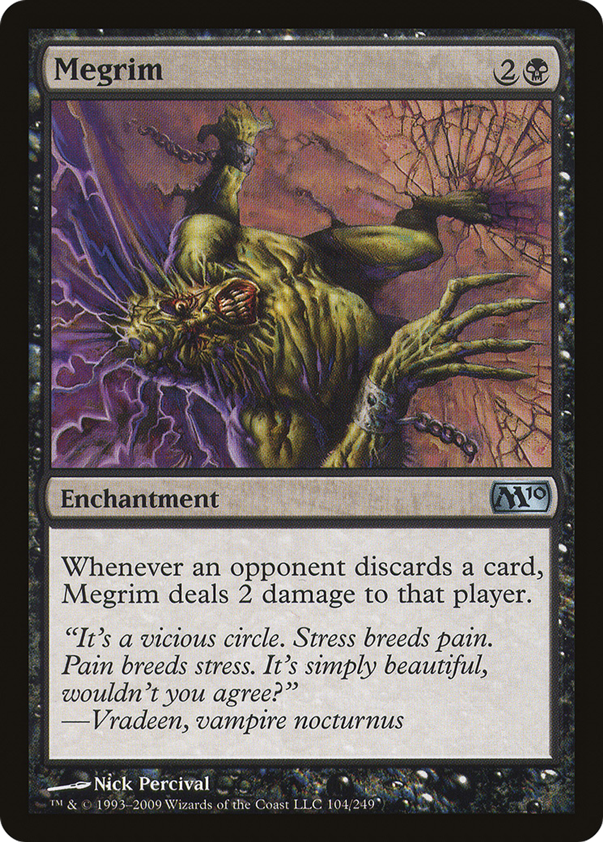 Megrim — Magic 2010 — Magic: The Gathering