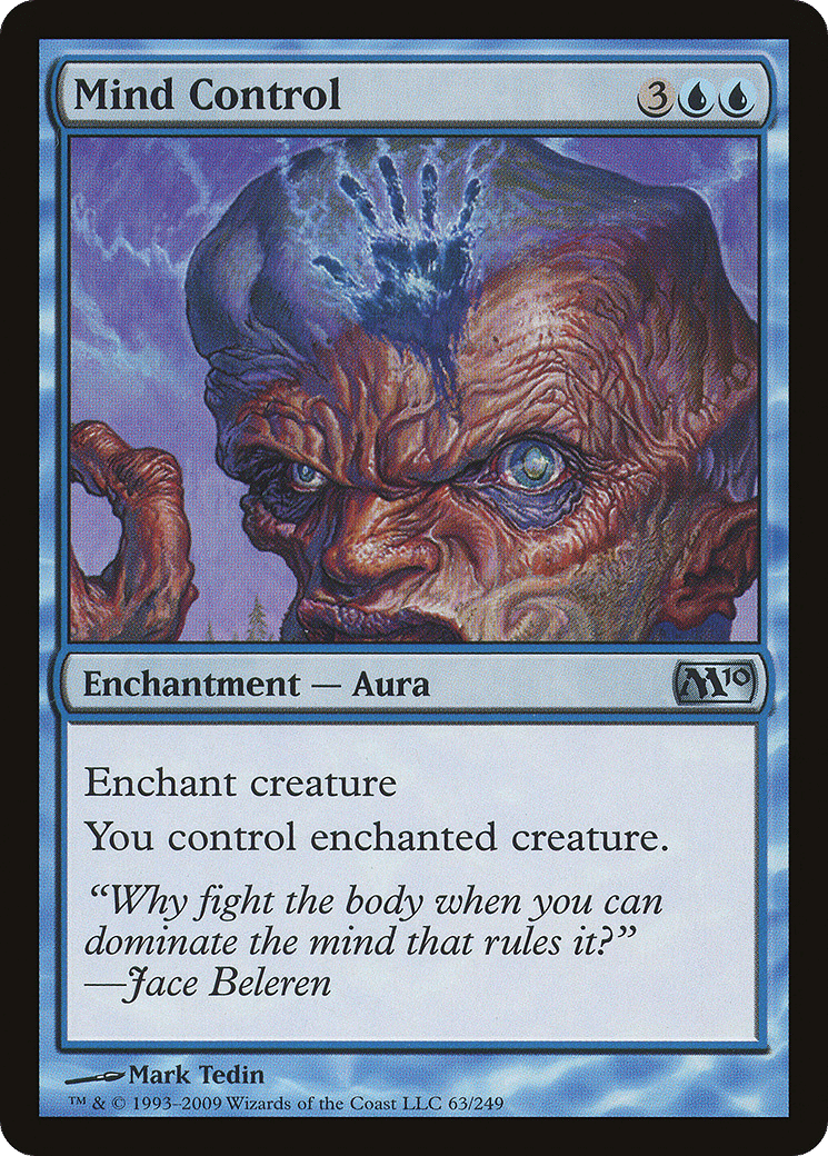 Mind Control — Magic 2010 — Magic: The Gathering