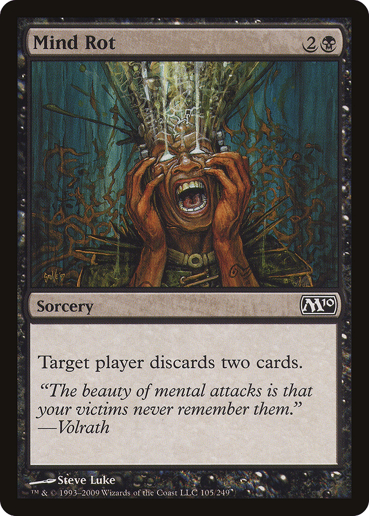 Mind Rot — Magic 2010 — Magic: The Gathering
