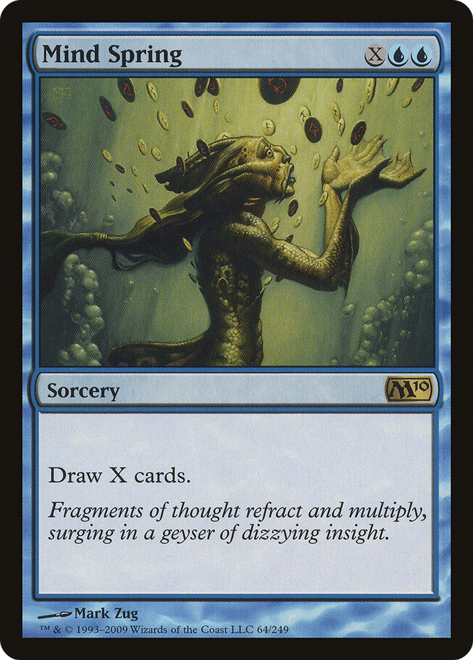 Mind Spring — Magic 2010 — Magic: The Gathering