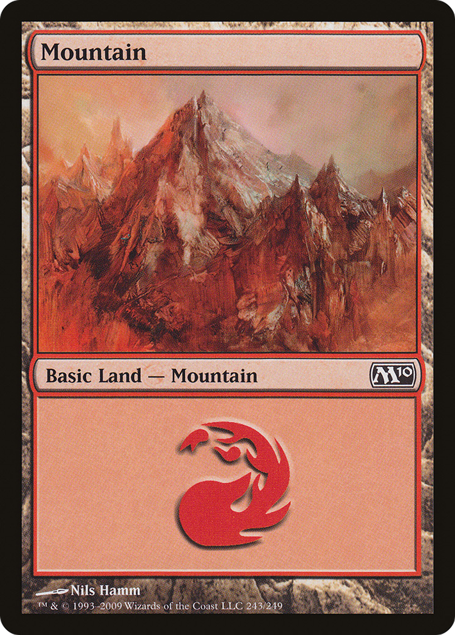 Mountain — Magic 2010 — Magic: The Gathering