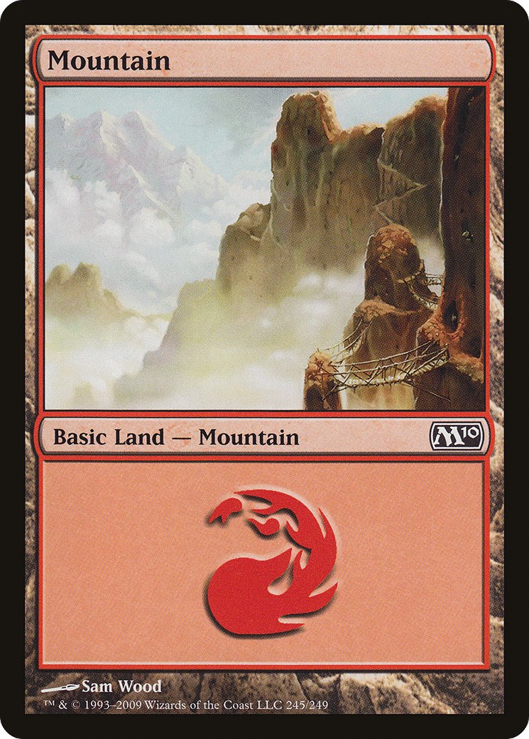 Mountain — Magic 2010 — Magic: The Gathering