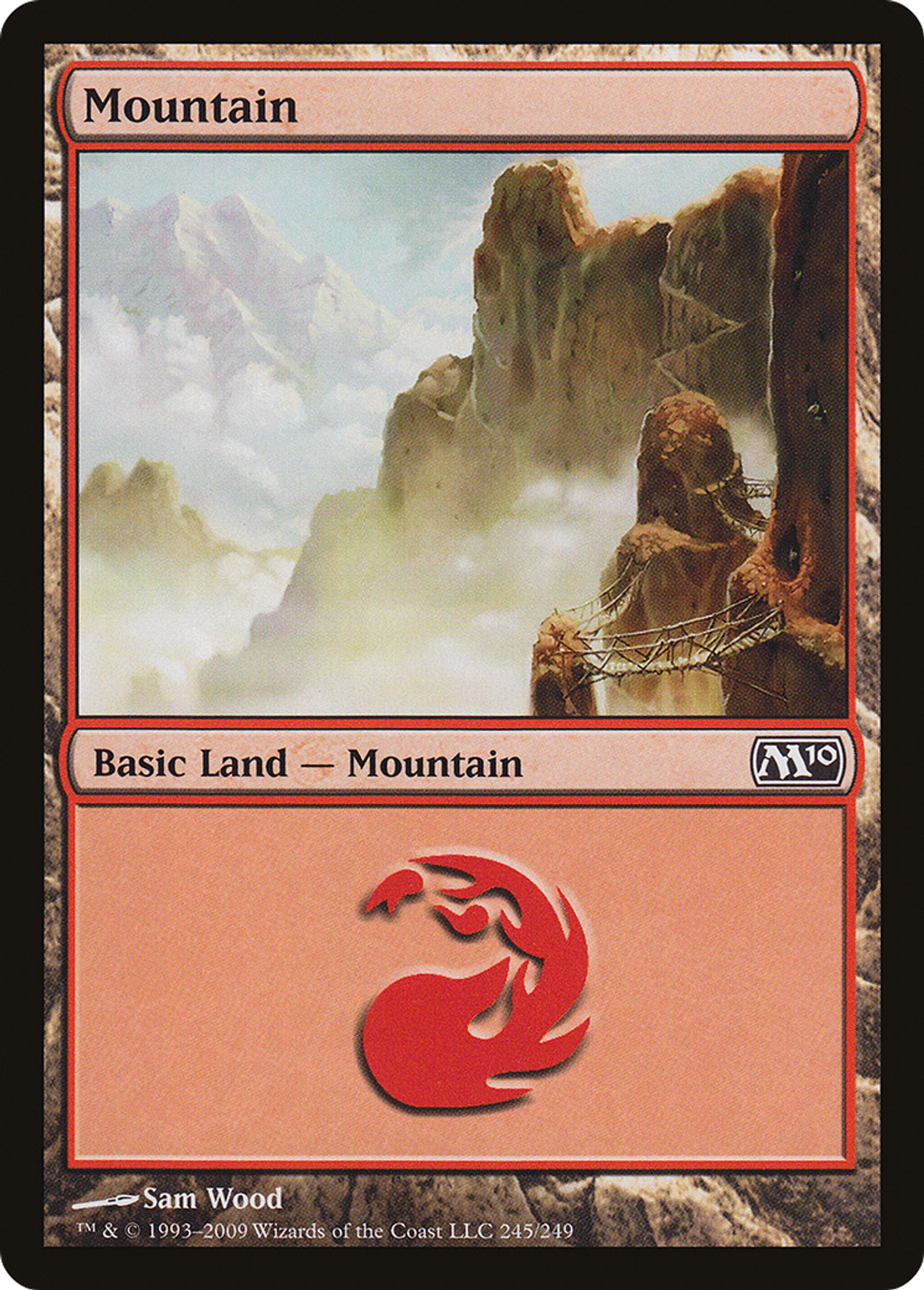 Mountain — Magic 2010 — Magic: The Gathering