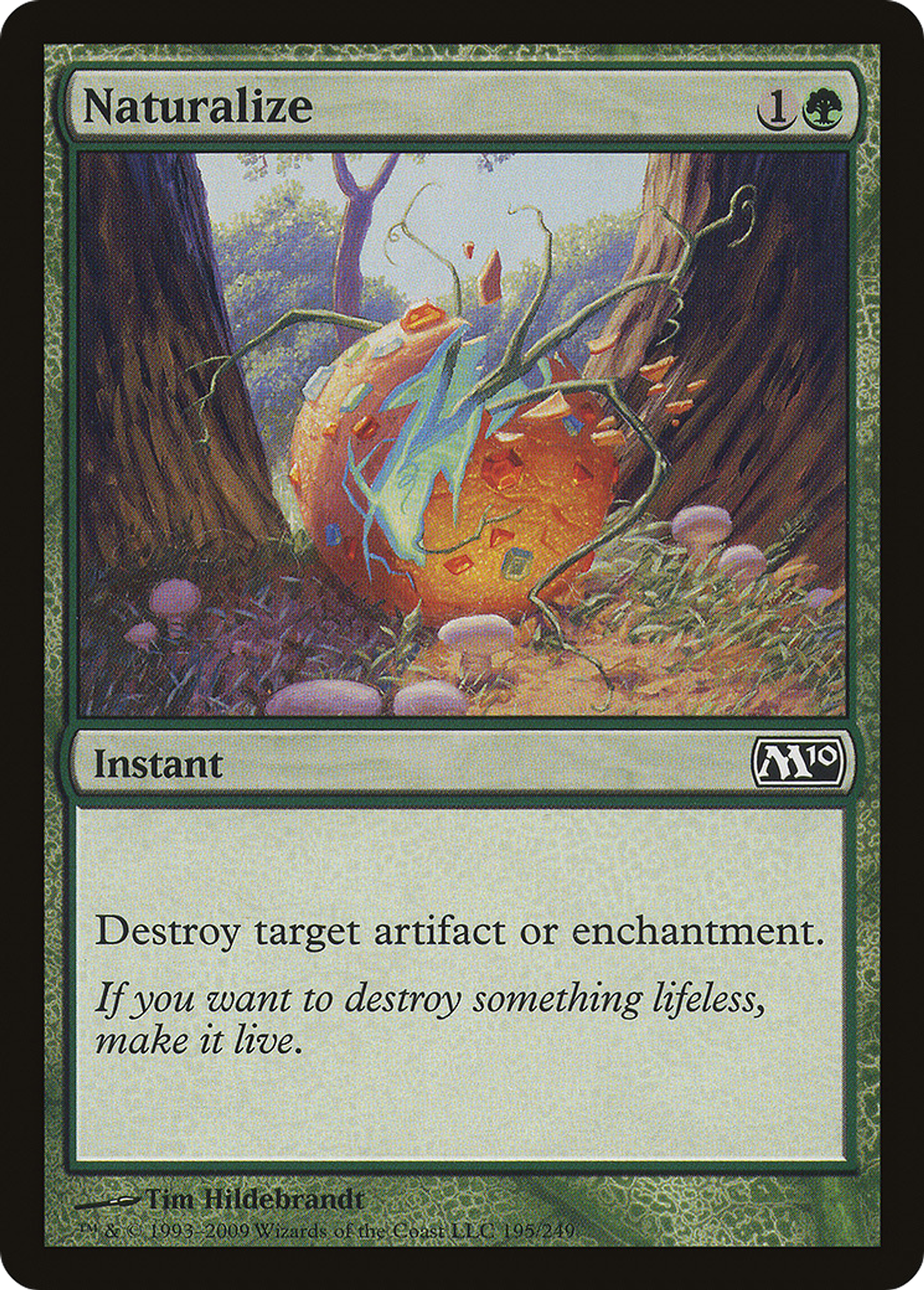 Naturalize — Magic 2010 — Magic: The Gathering