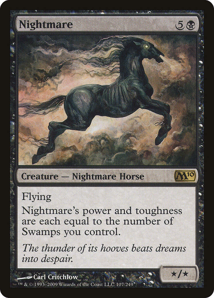 Nightmare — Magic 2010 — Magic: The Gathering