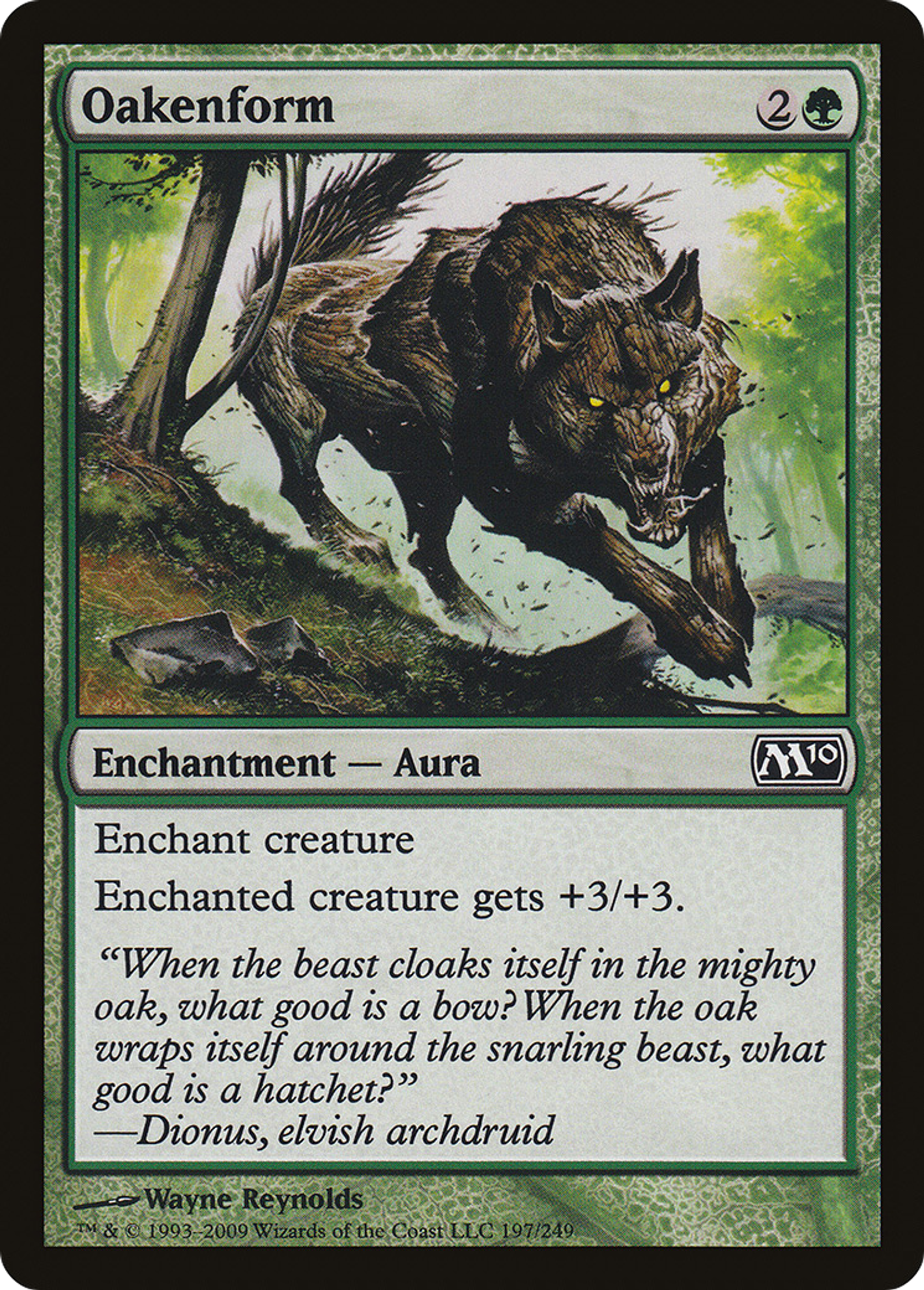 Oakenform — Magic 2010 — Magic: The Gathering