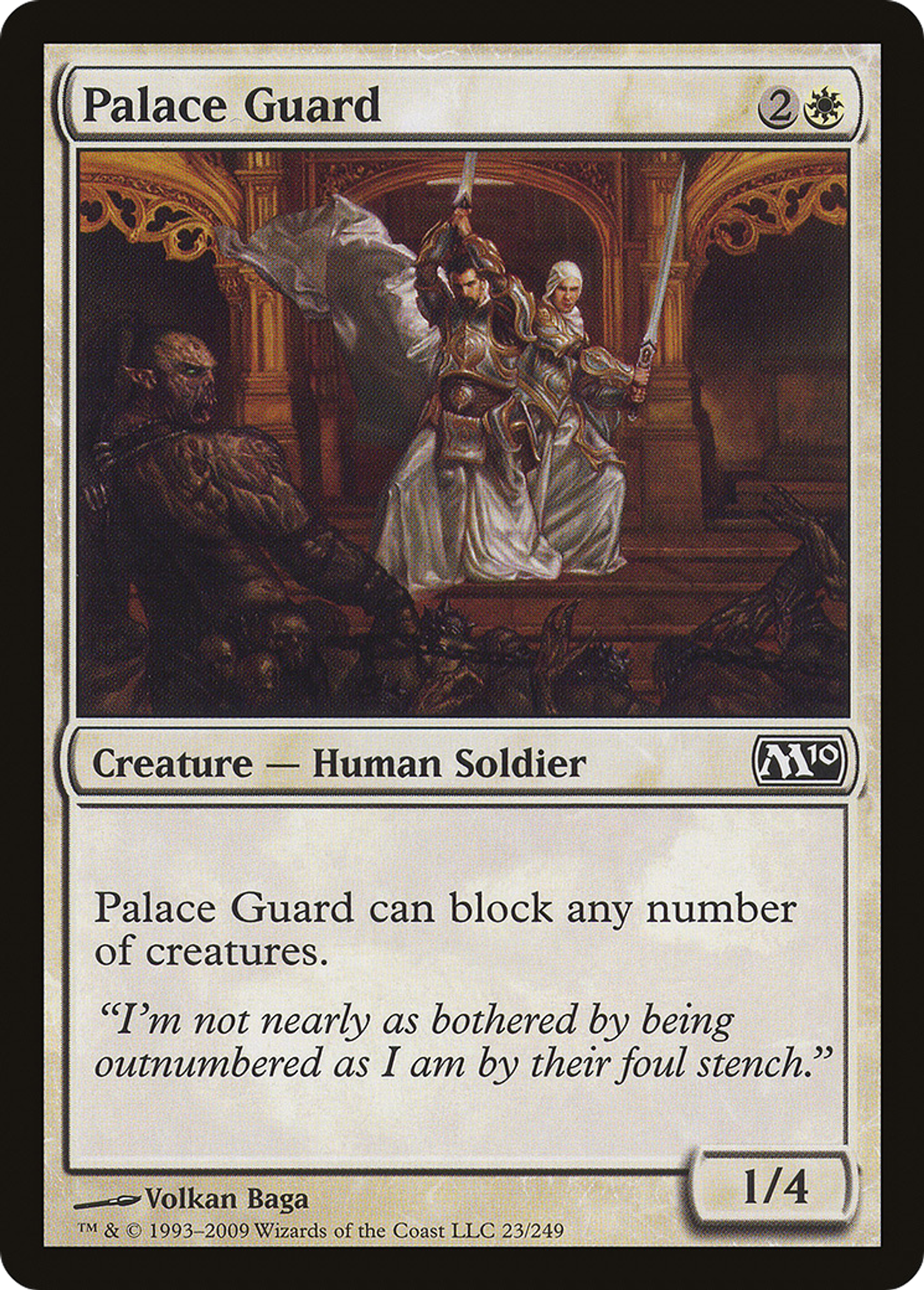 Palace Guard — Magic 2010 — Magic: The Gathering