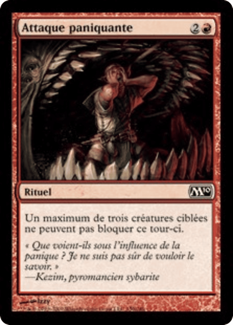 Attaque paniquante — Magic 2010 — Magic: The Gathering