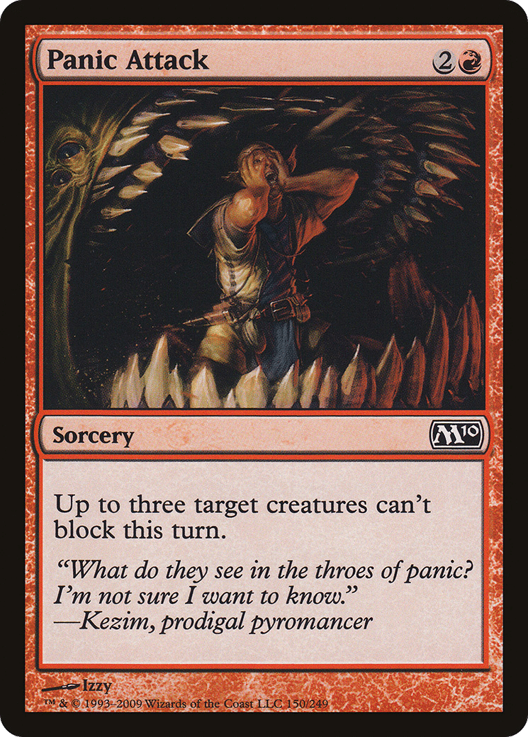 Panic Attack — Magic 2010 — Magic: The Gathering
