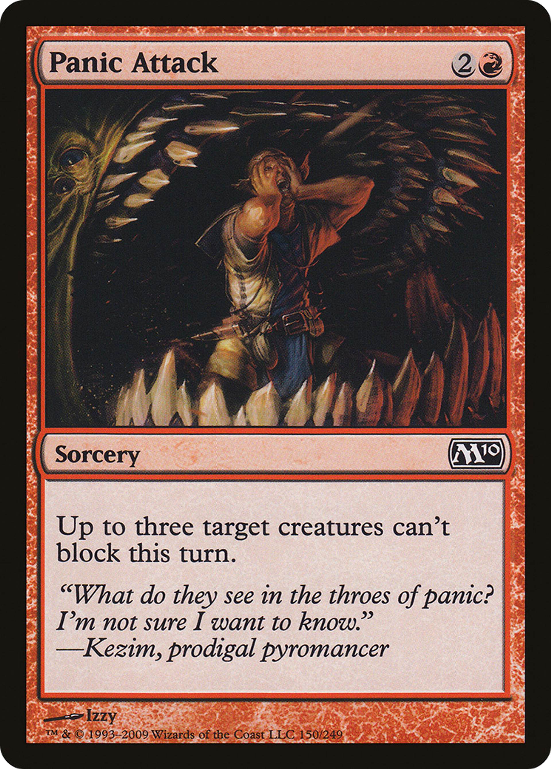 Panic Attack — Magic 2010 — Magic: The Gathering