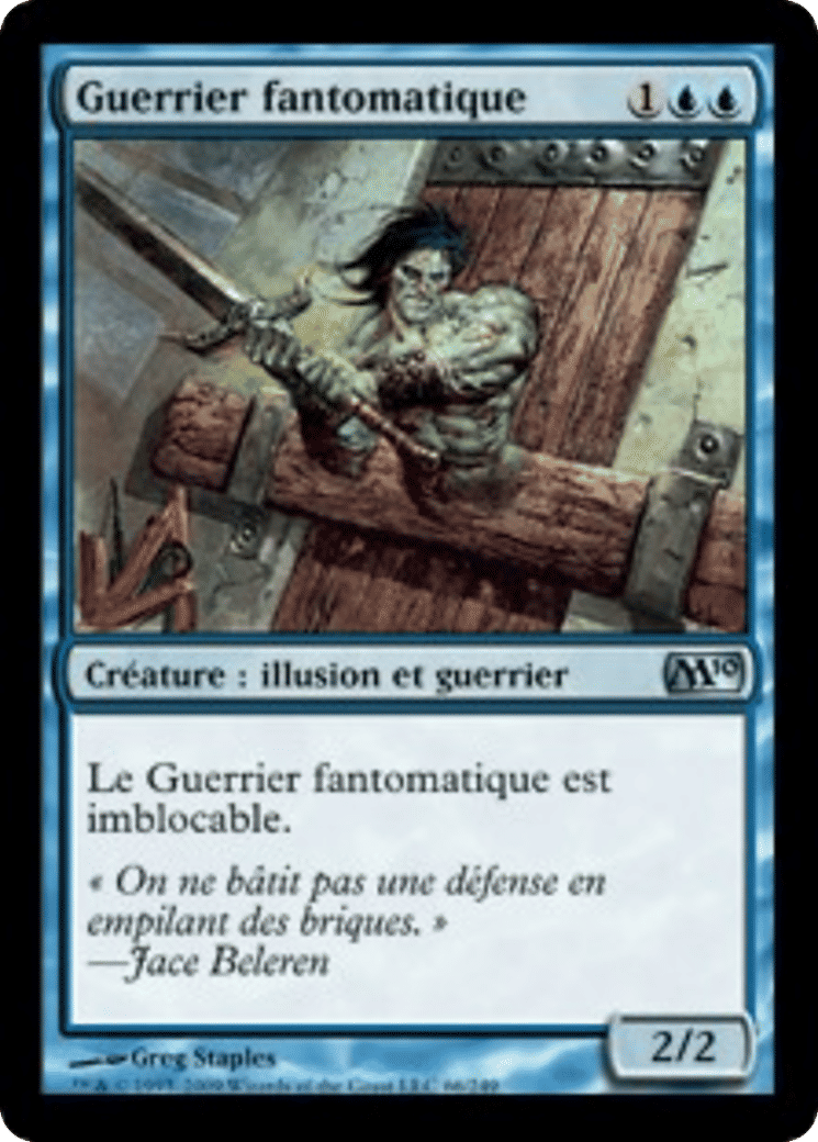 Guerrier fantomatique — Magic 2010 — Magic: The Gathering
