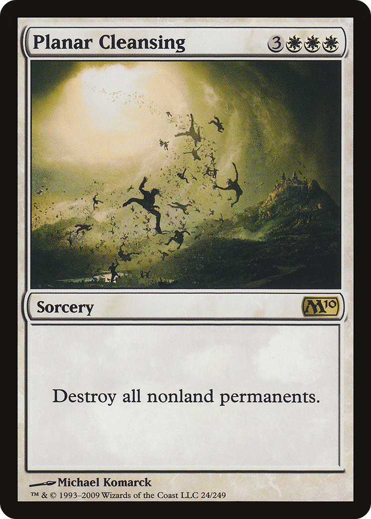 Planar Cleansing — Magic 2010 — Magic: The Gathering