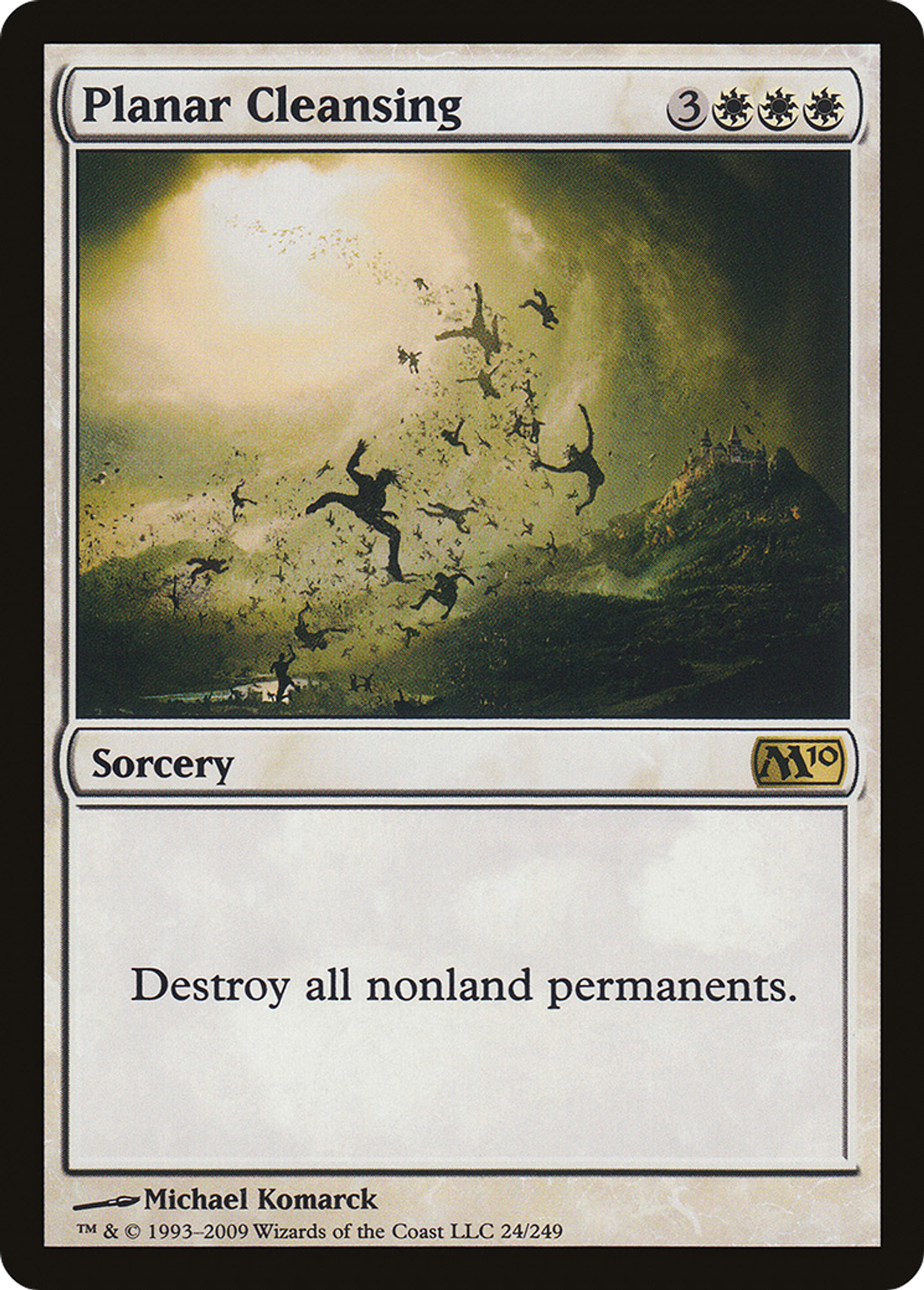 Planar Cleansing — Magic 2010 — Magic: The Gathering