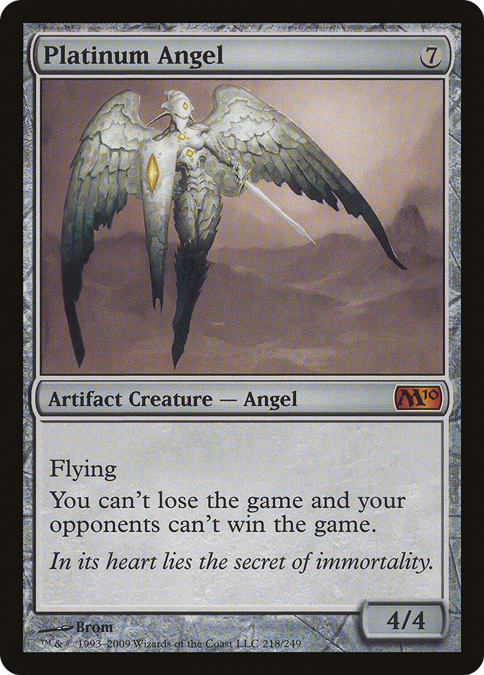 Platinum Angel — Magic 2010 — Magic: The Gathering