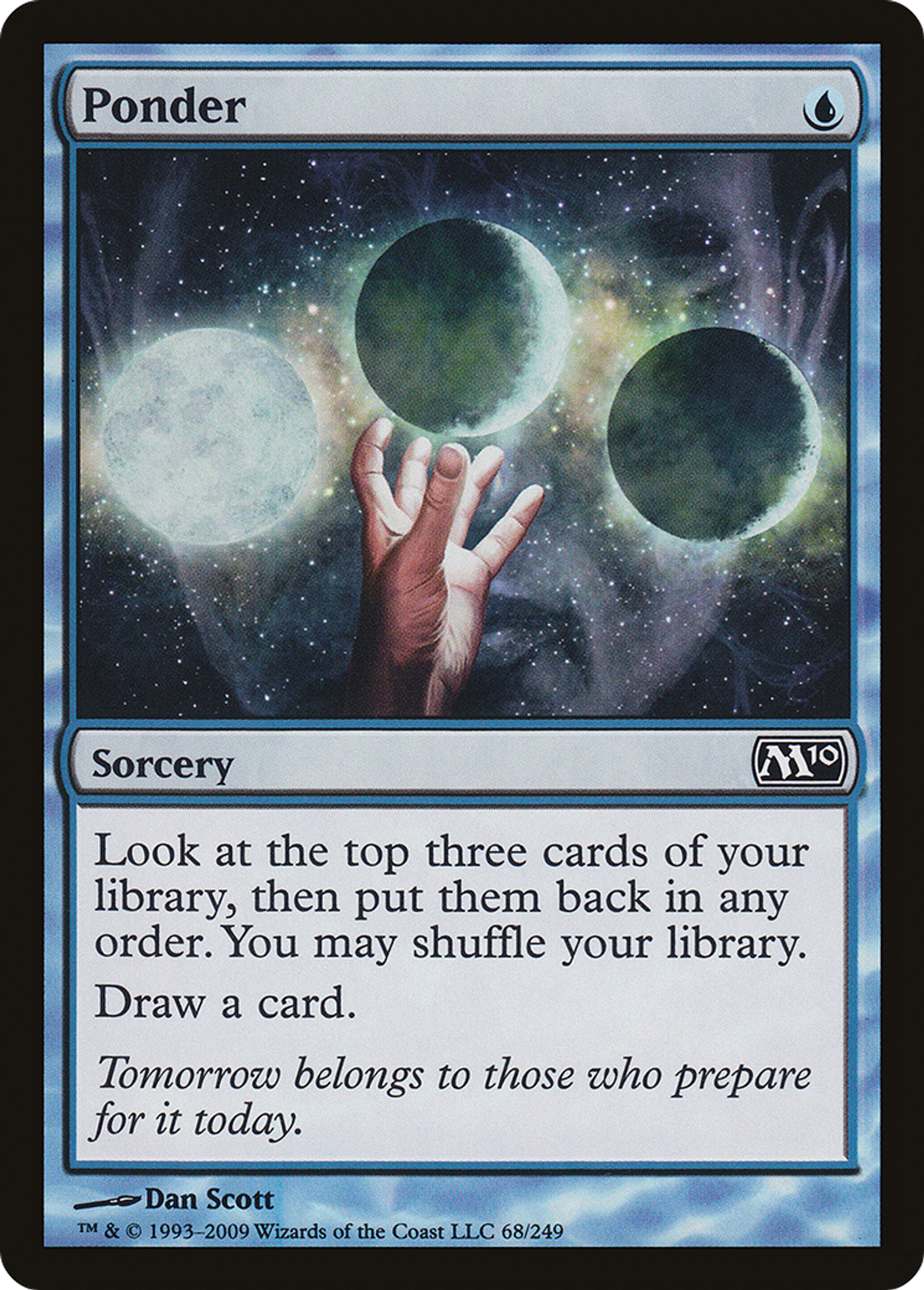 Ponder — Magic 2010 — Magic: The Gathering