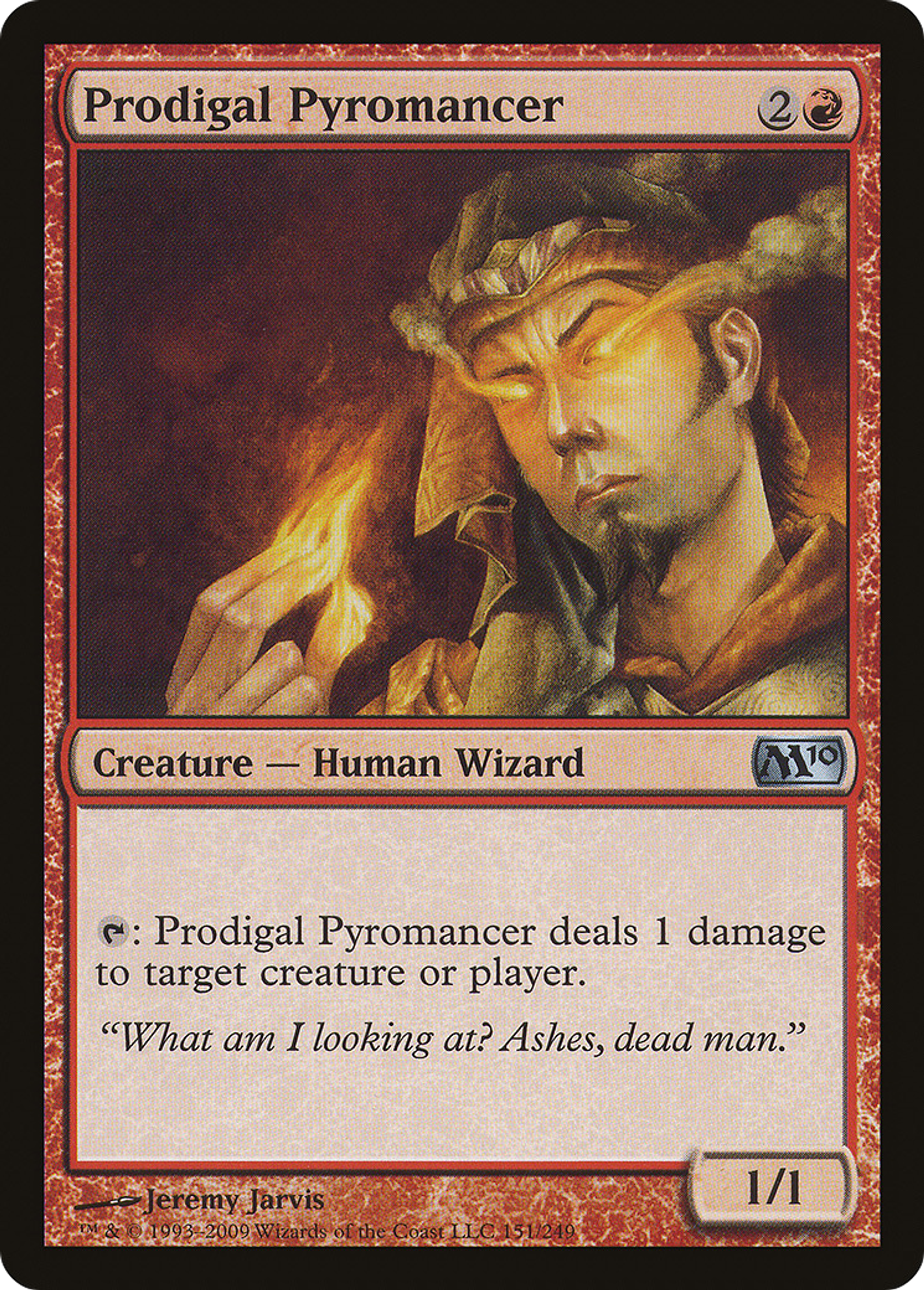 Prodigal Pyromancer — Magic 2010 — Magic: The Gathering