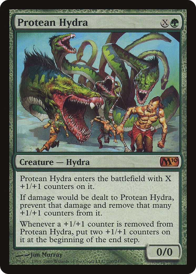 Protean Hydra — Magic 2010 — Magic: The Gathering