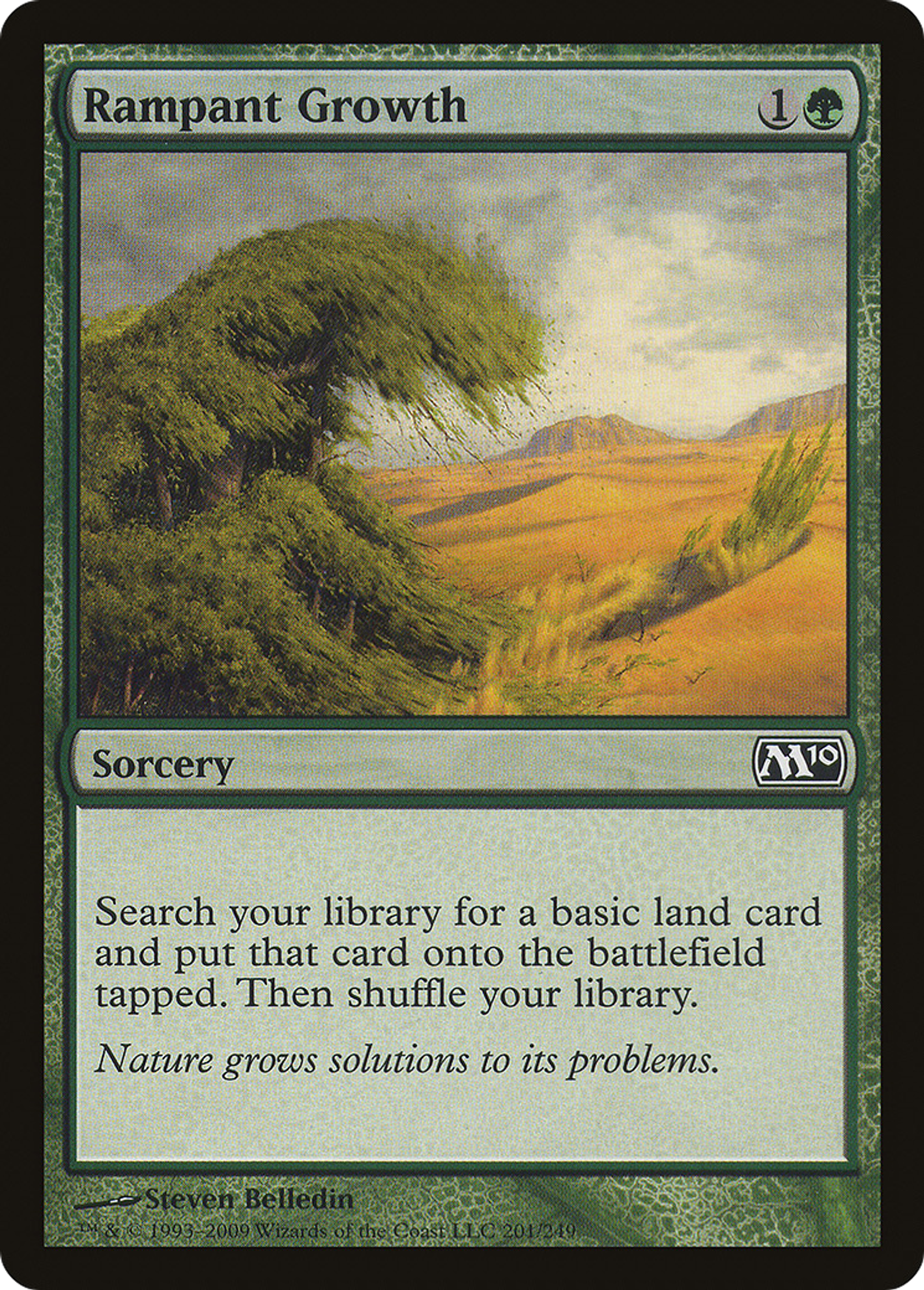 Rampant Growth — Magic 2010 — Magic: The Gathering