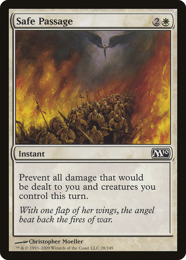 Safe Passage — Magic 2010 — Magic: The Gathering