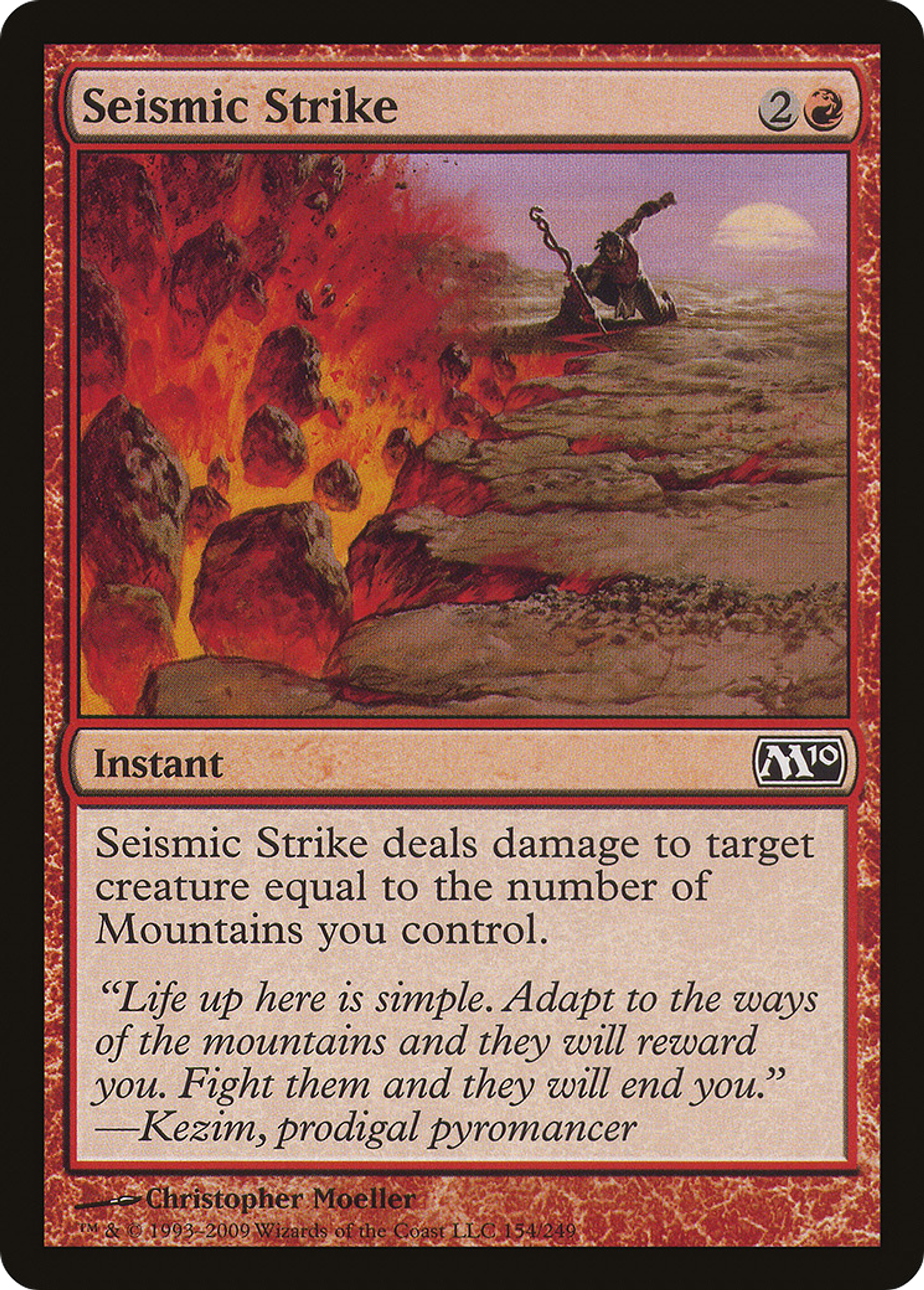 Seismic Strike — Magic 2010 — Magic: The Gathering