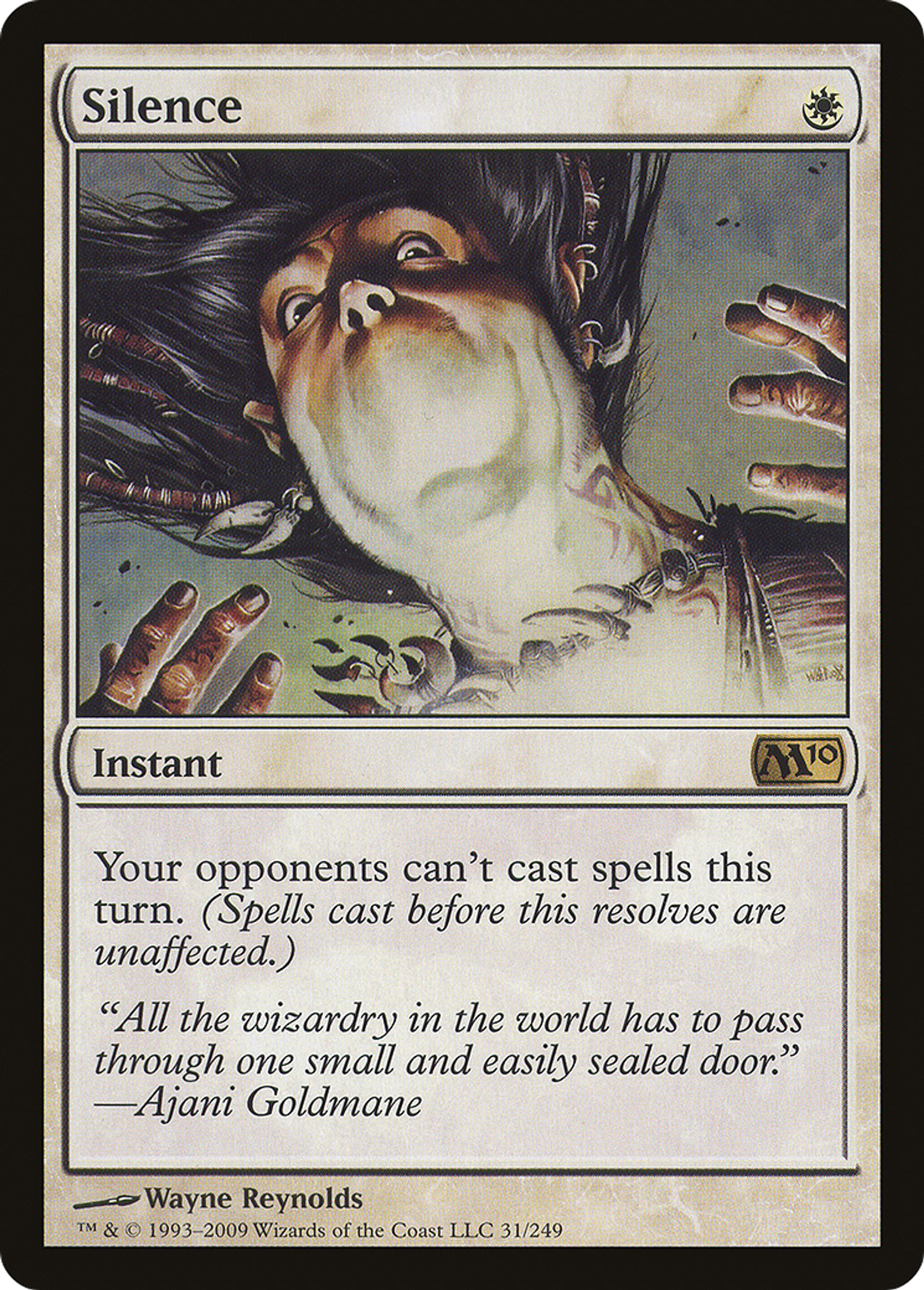 Silence — Magic 2010 — Magic: The Gathering