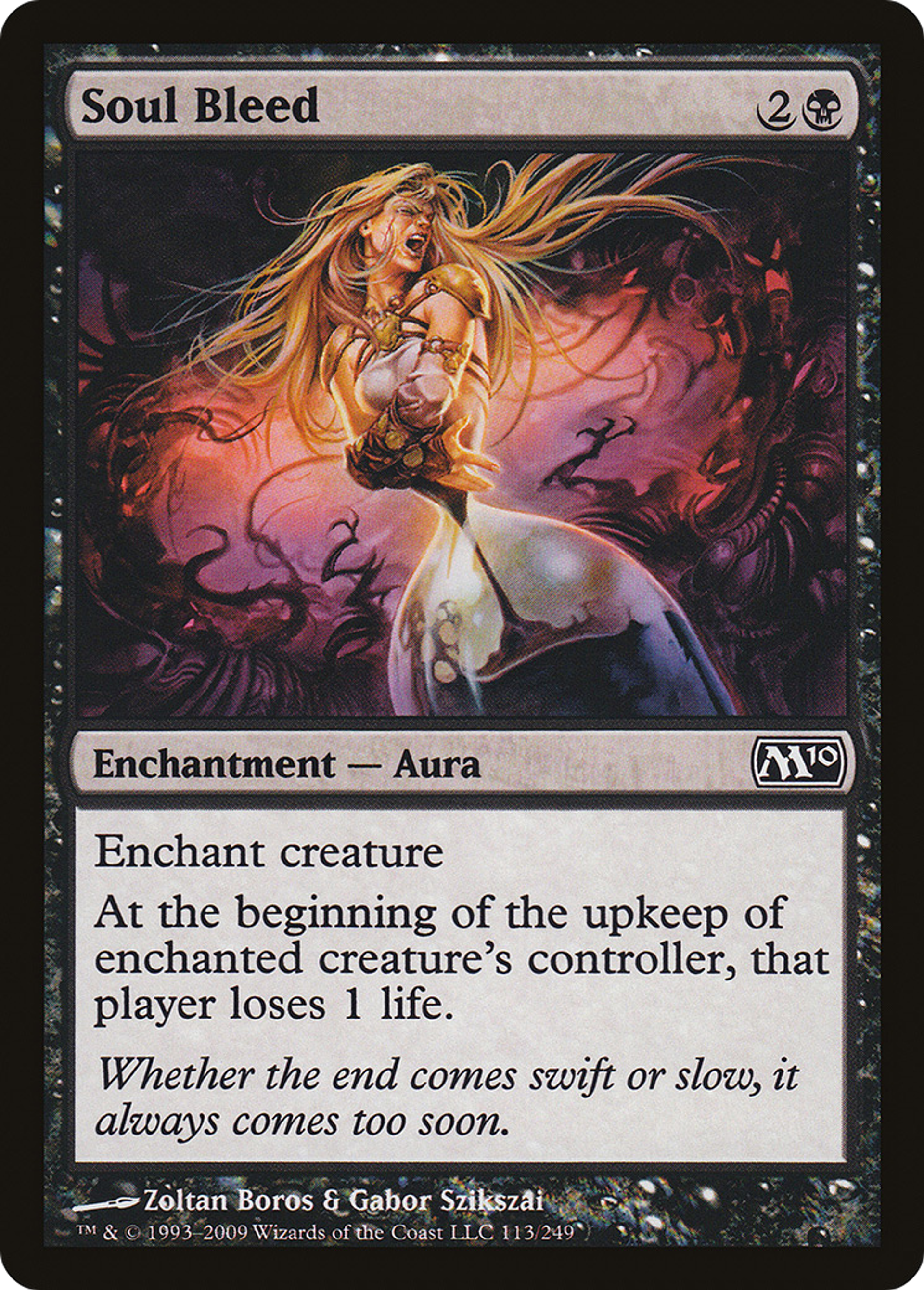 Soul Bleed — Magic 2010 — Magic: The Gathering
