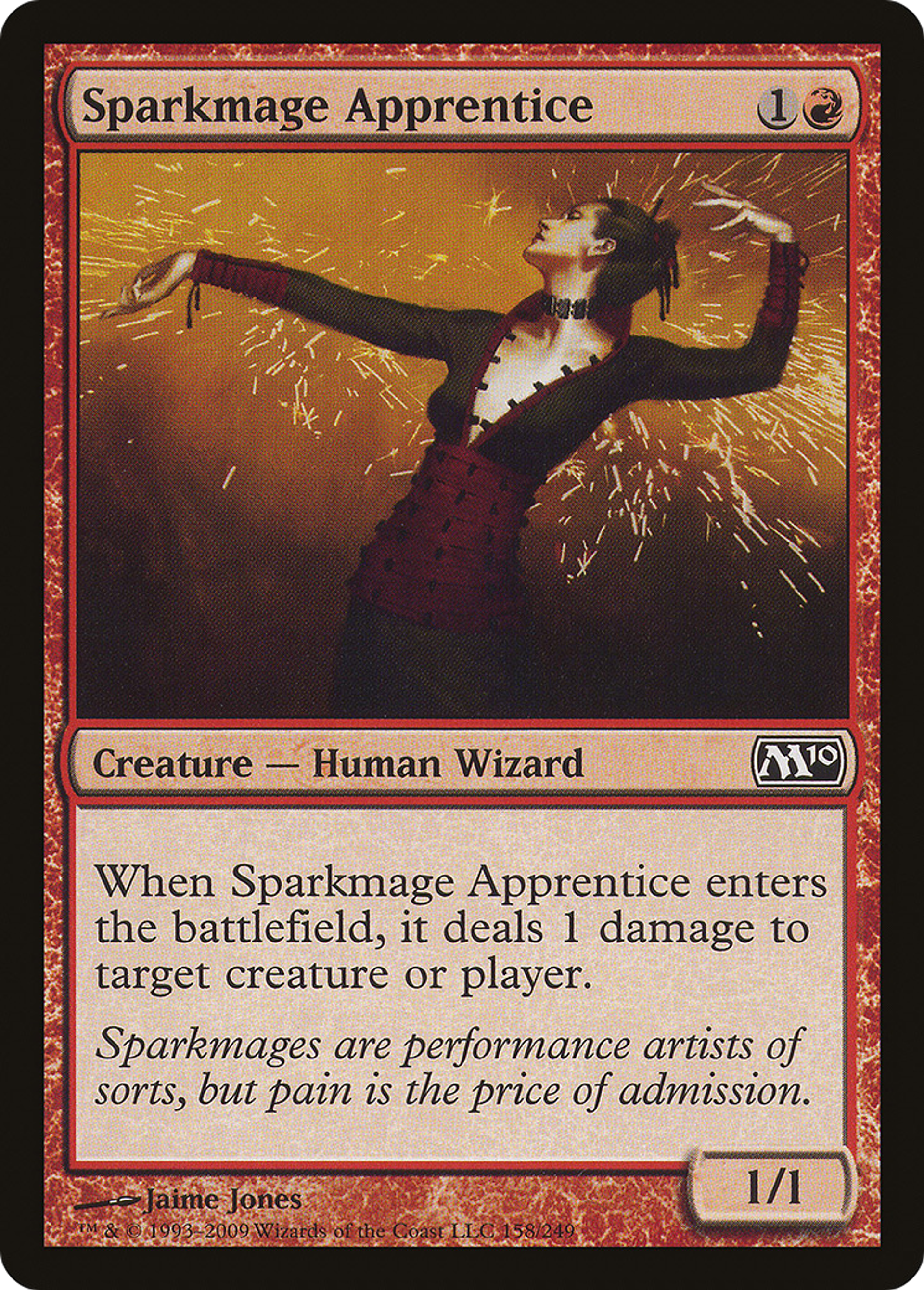 Sparkmage Apprentice — Magic 2010 — Magic: The Gathering