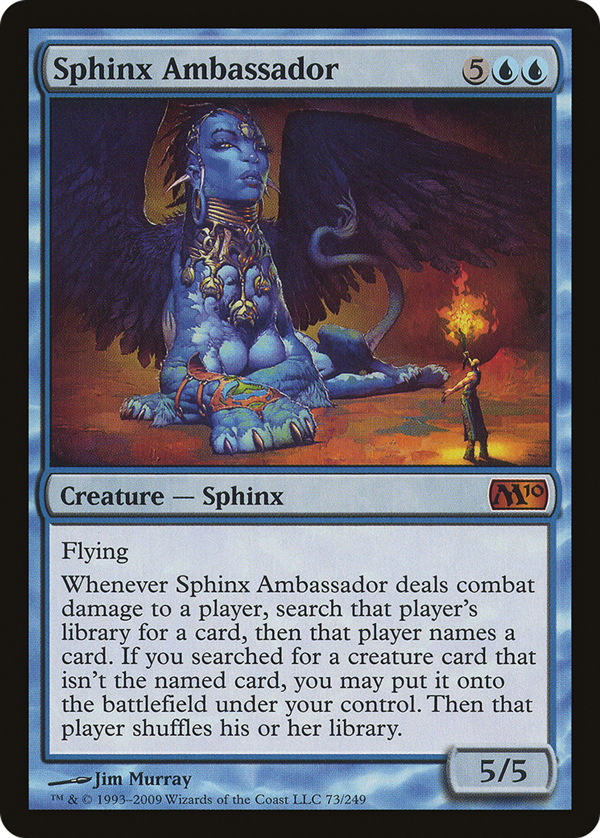 Sphinx Ambassador — Magic 2010 — Magic: The Gathering